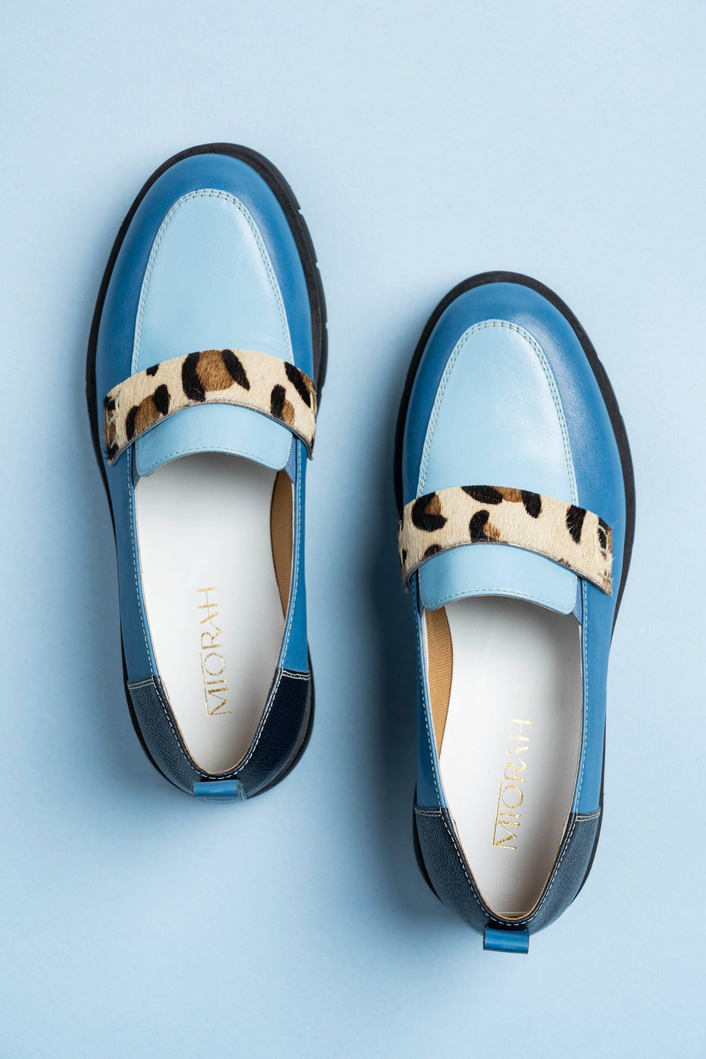 Vault Leather Multi Coloured Loafers