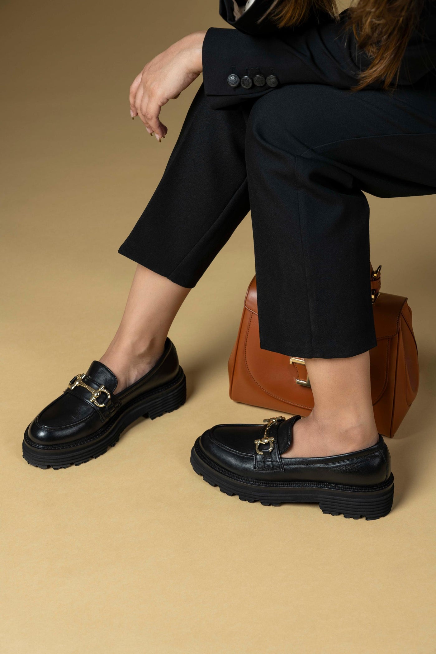 Pioneer Leather Platform Loafers