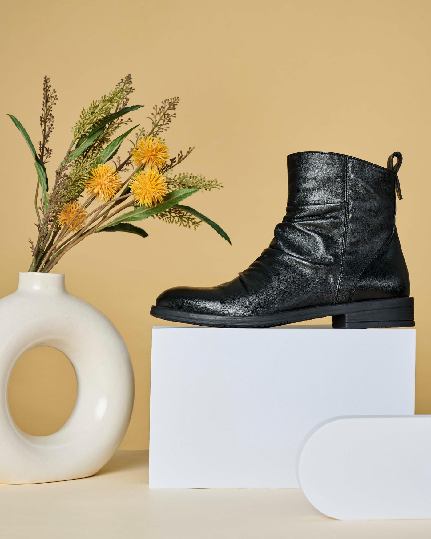 Storm Leather Ankle Comfort Boots