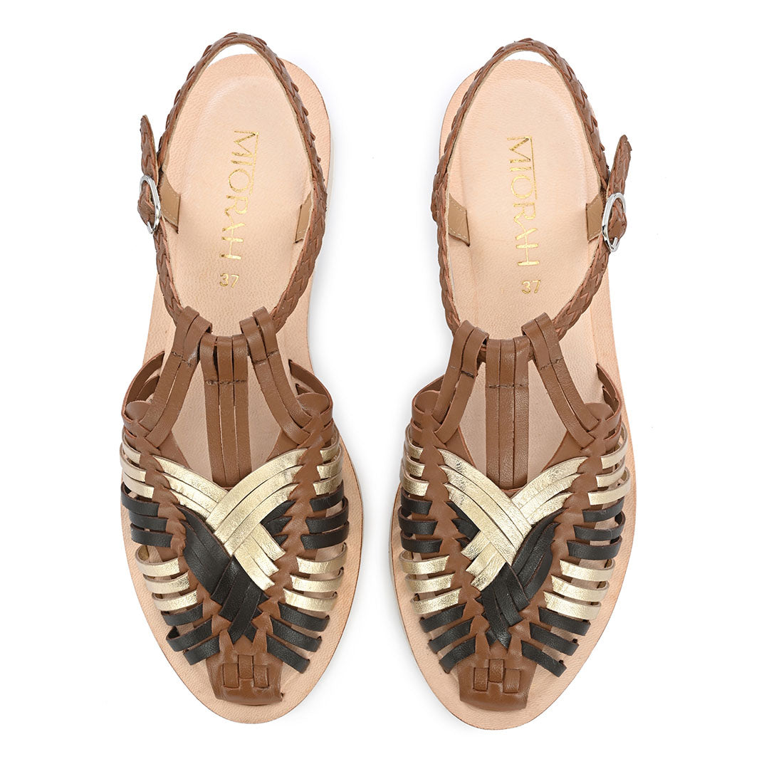Italiana Huarache Woven Sandal