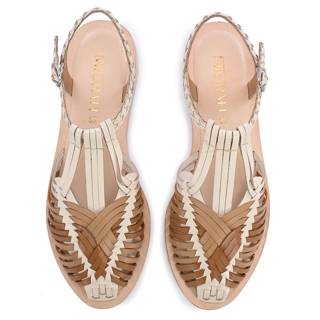 Italiana Huarache Woven Sandal