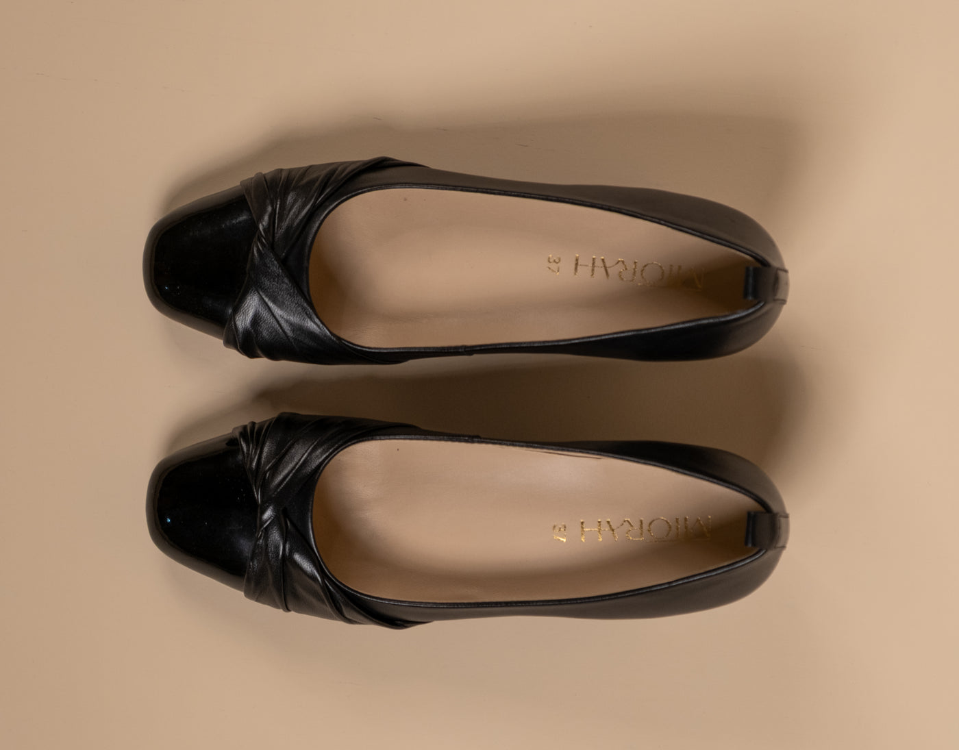 Zyra Leather Comfort Heels
