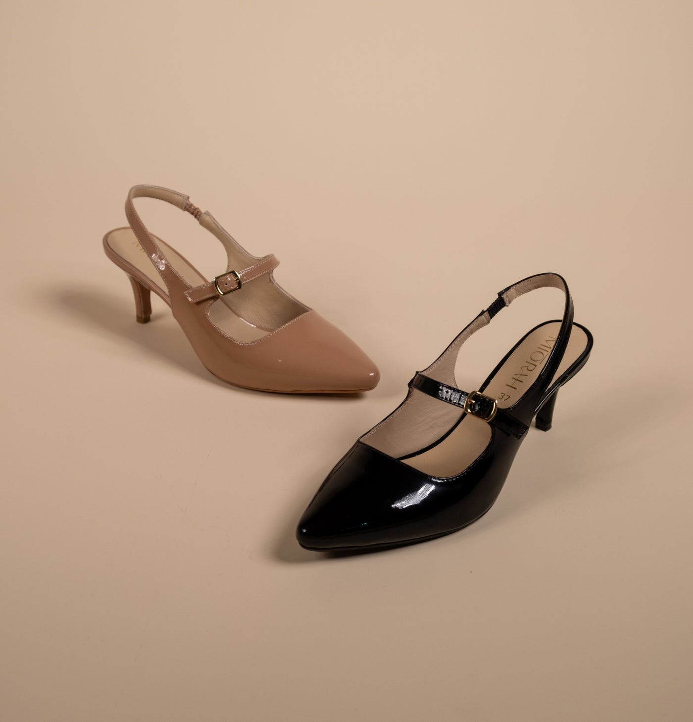 Briza Patent Leather Party Pumps