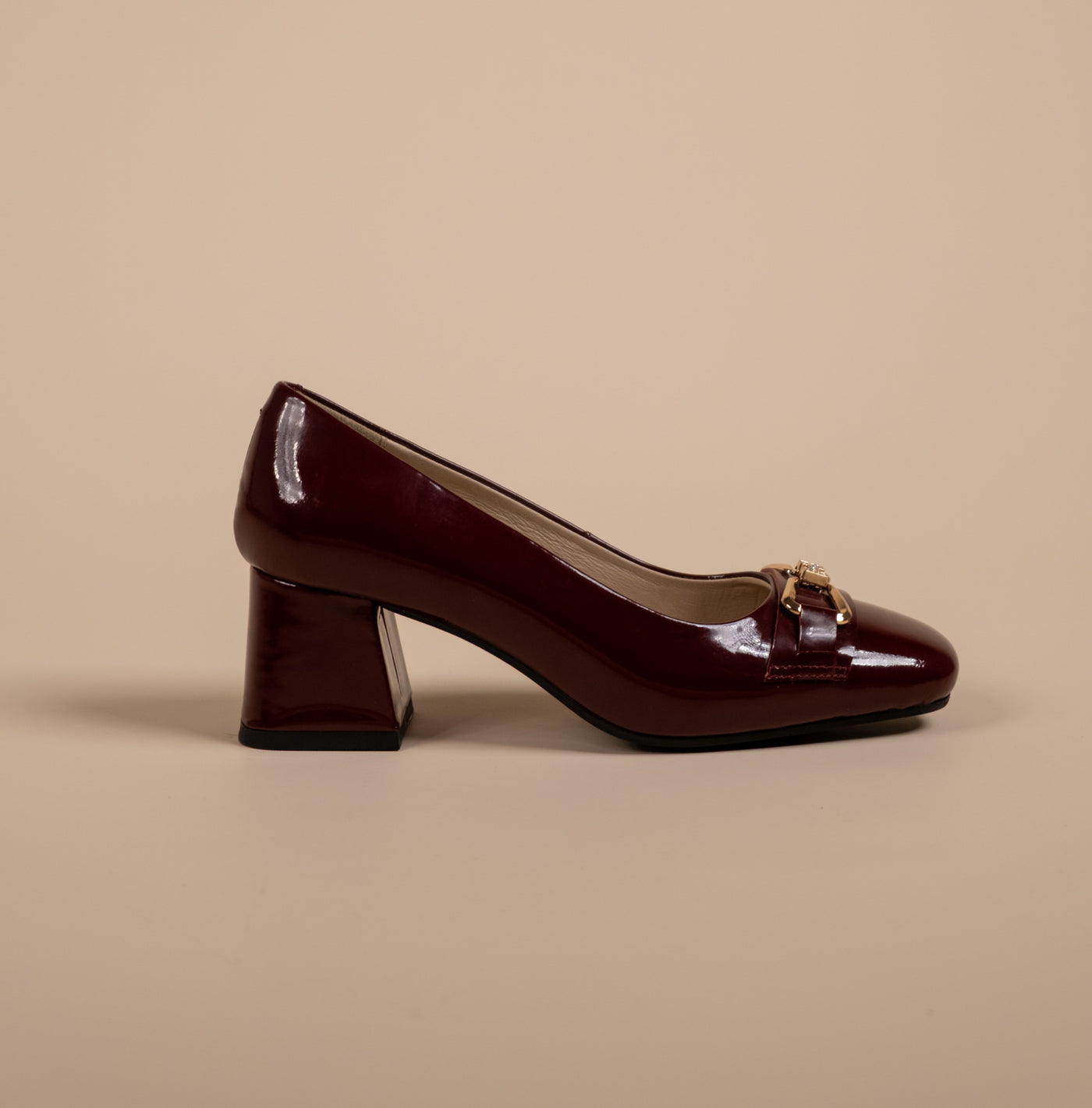 Zeal Leather Patent Block Heals