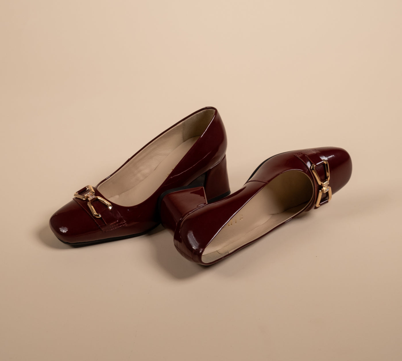 Zeal Leather Patent Block Heals