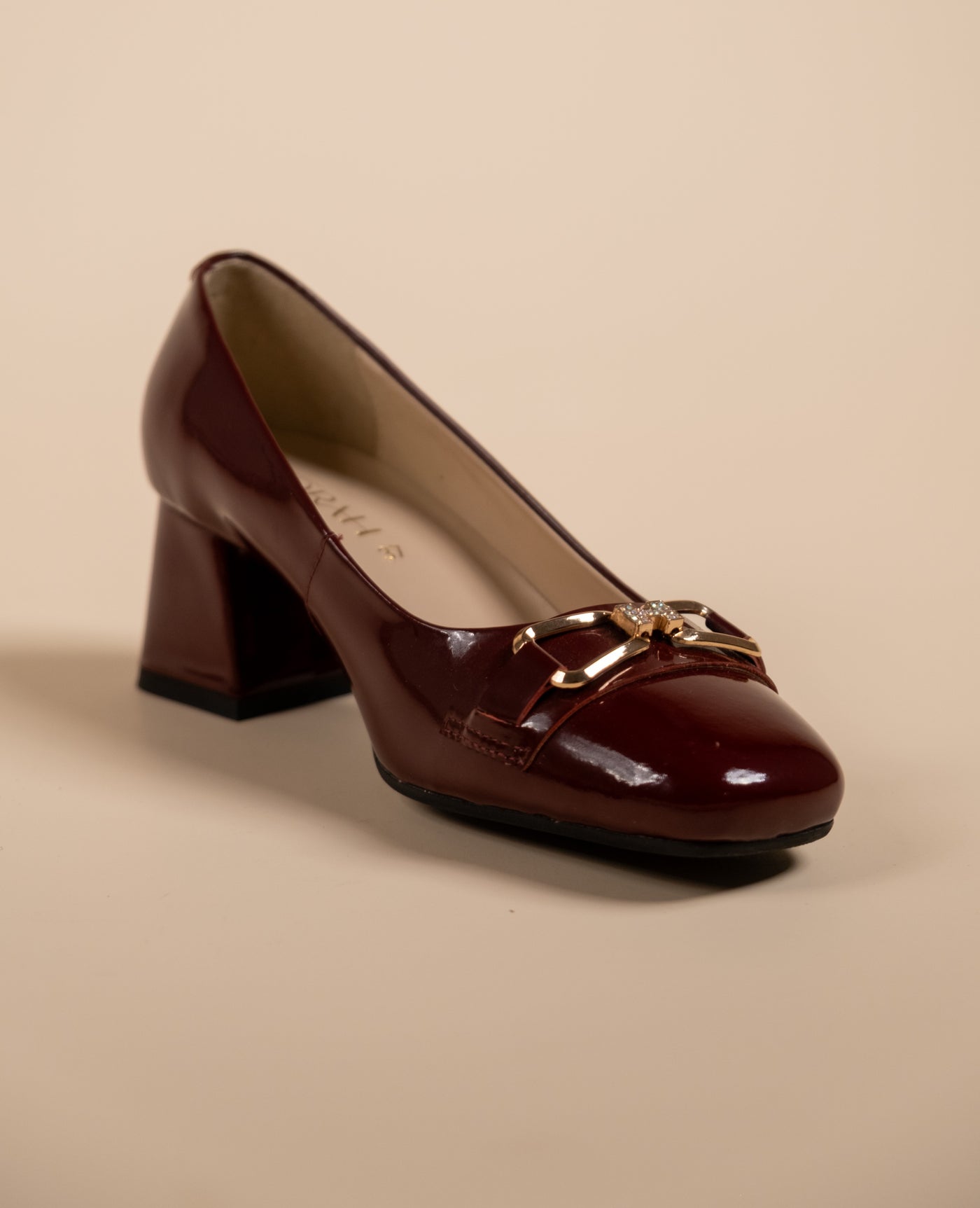 Zeal Leather Patent Block Heals