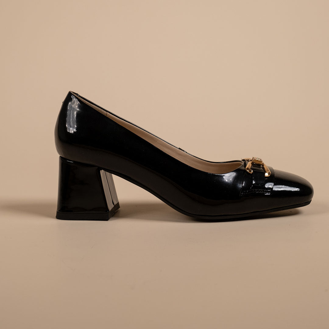 Zeal Leather Patent Block Heals