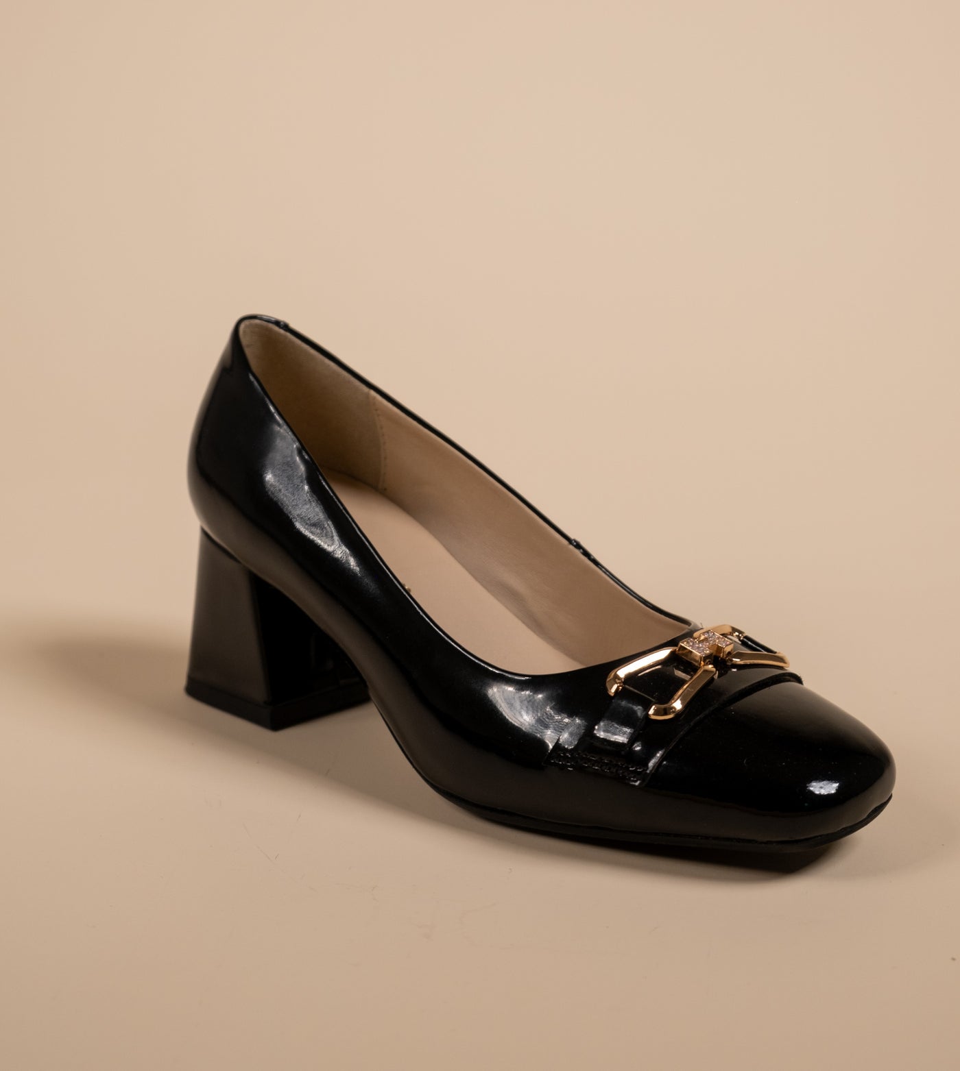 Zeal Leather Patent Block Heals
