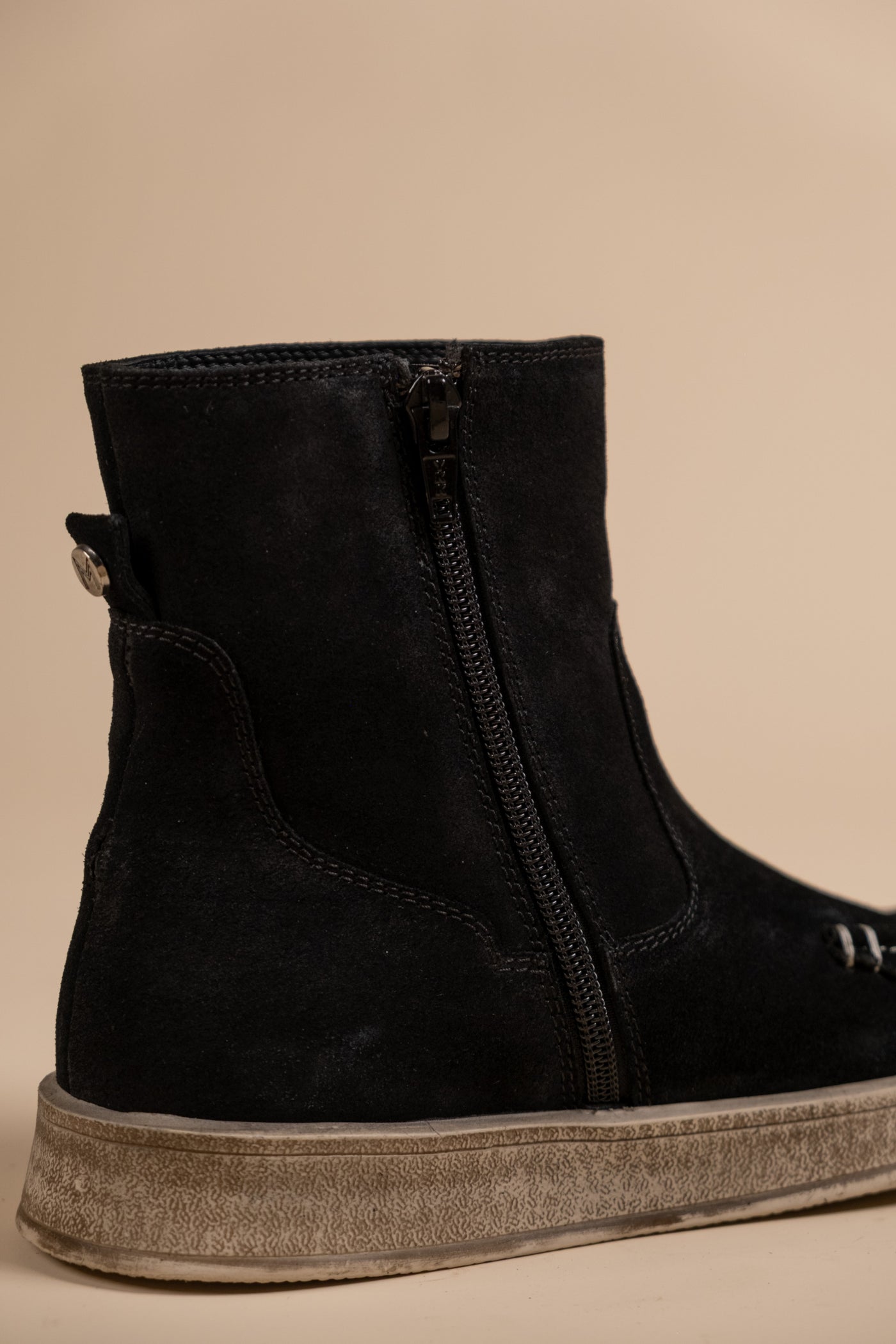 Dune Leather Suede Boots