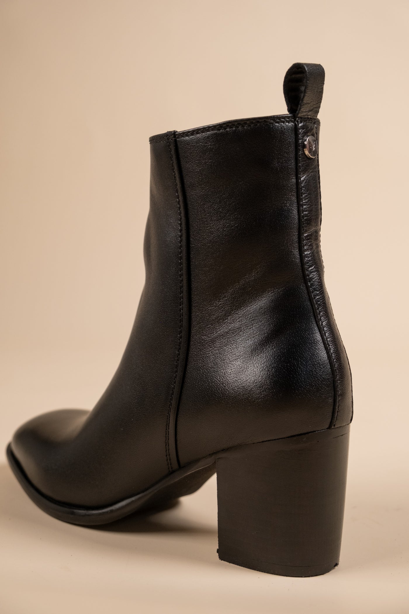Blaze Leather Ankle Boots
