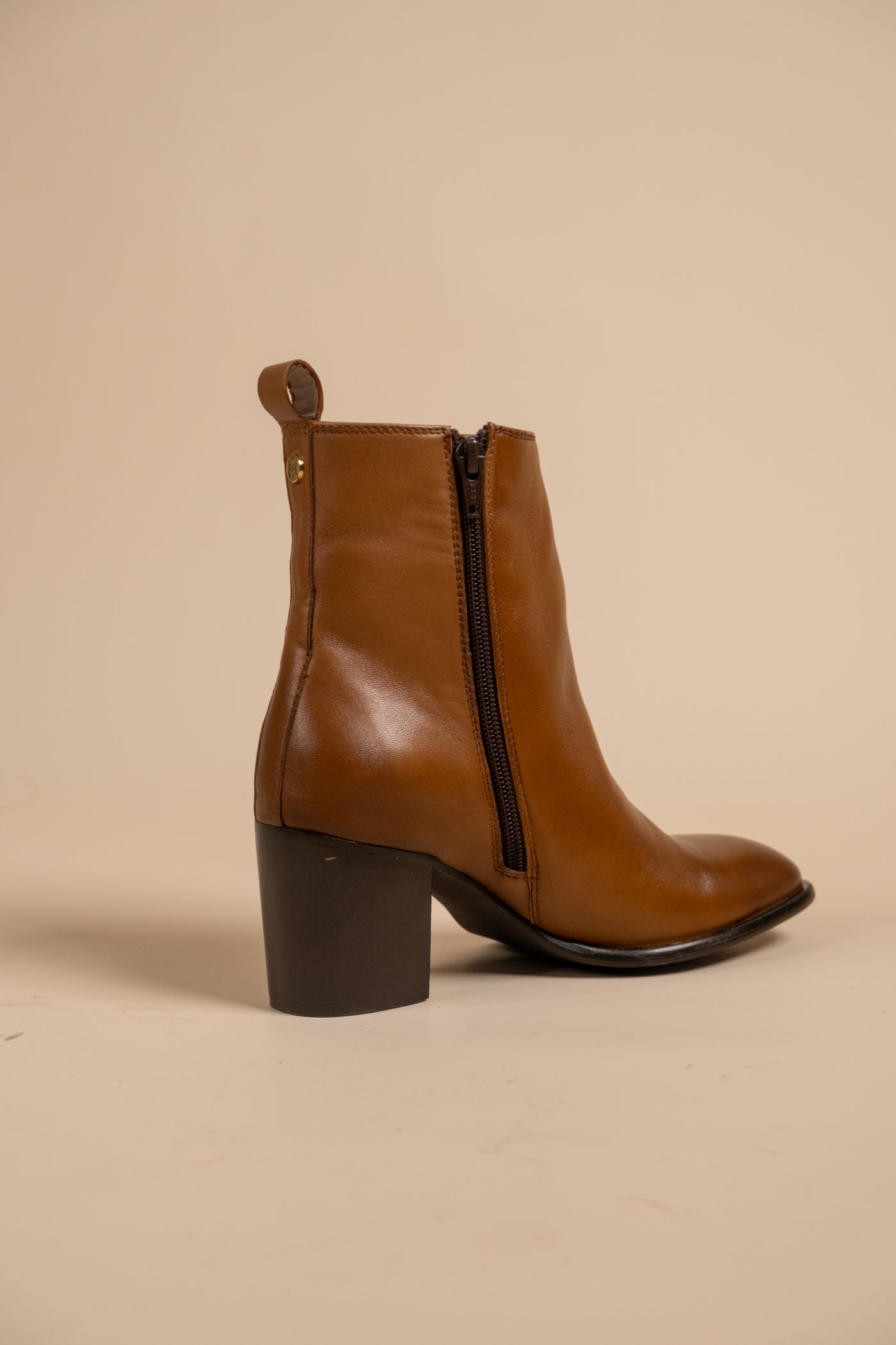 Blaze Leather Ankle Boots