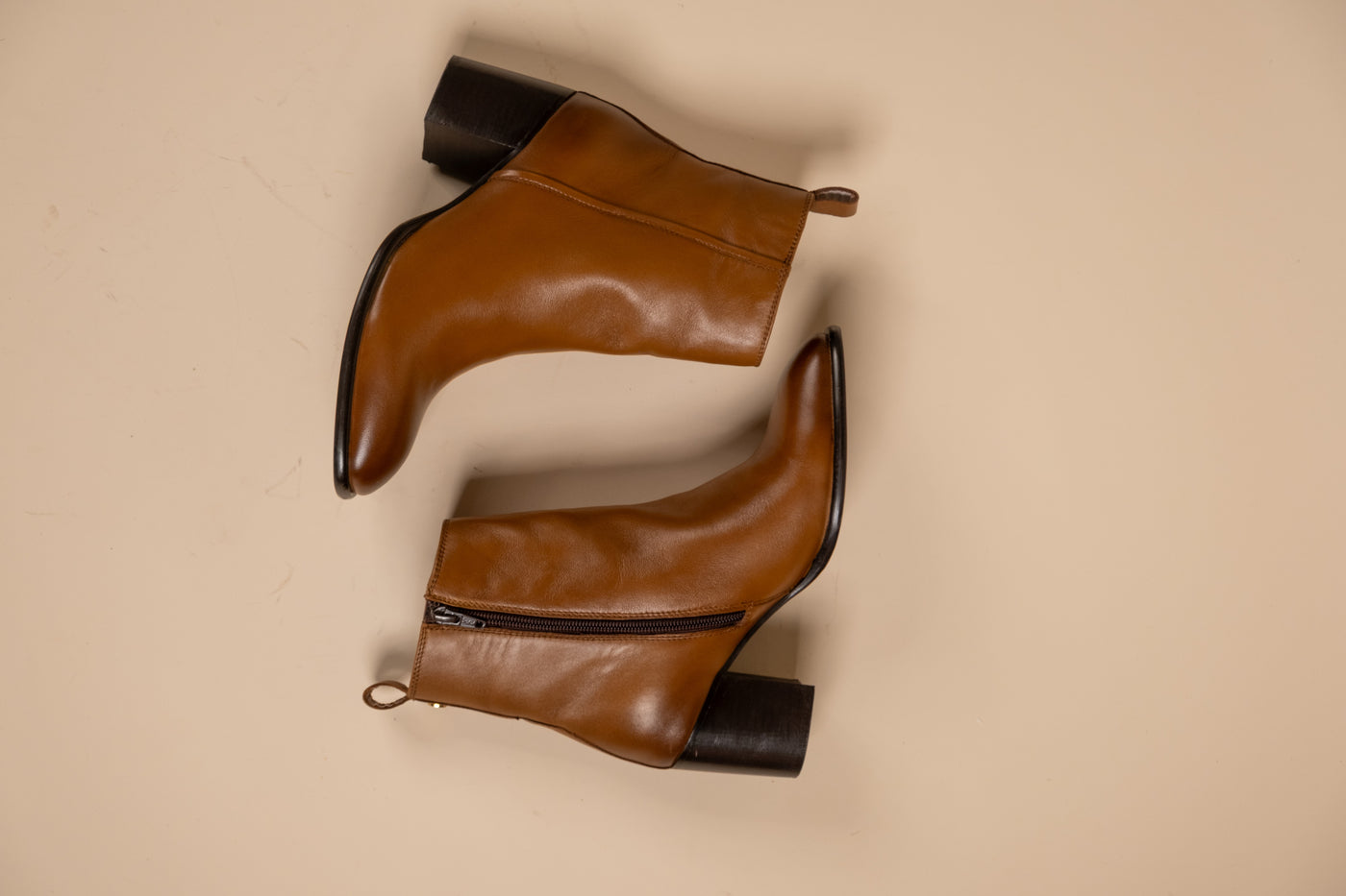 Blaze Leather Ankle Boots