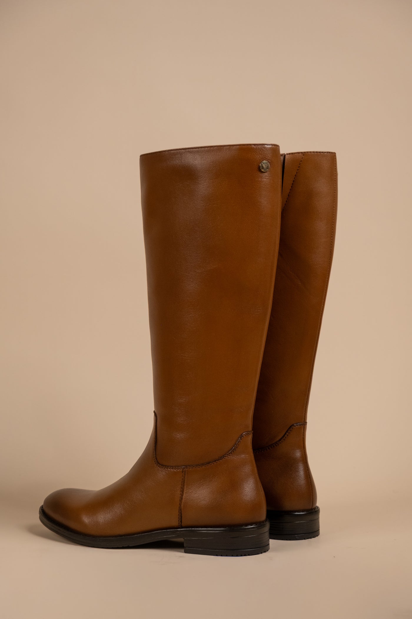 Blaire Leather Knee High Boots