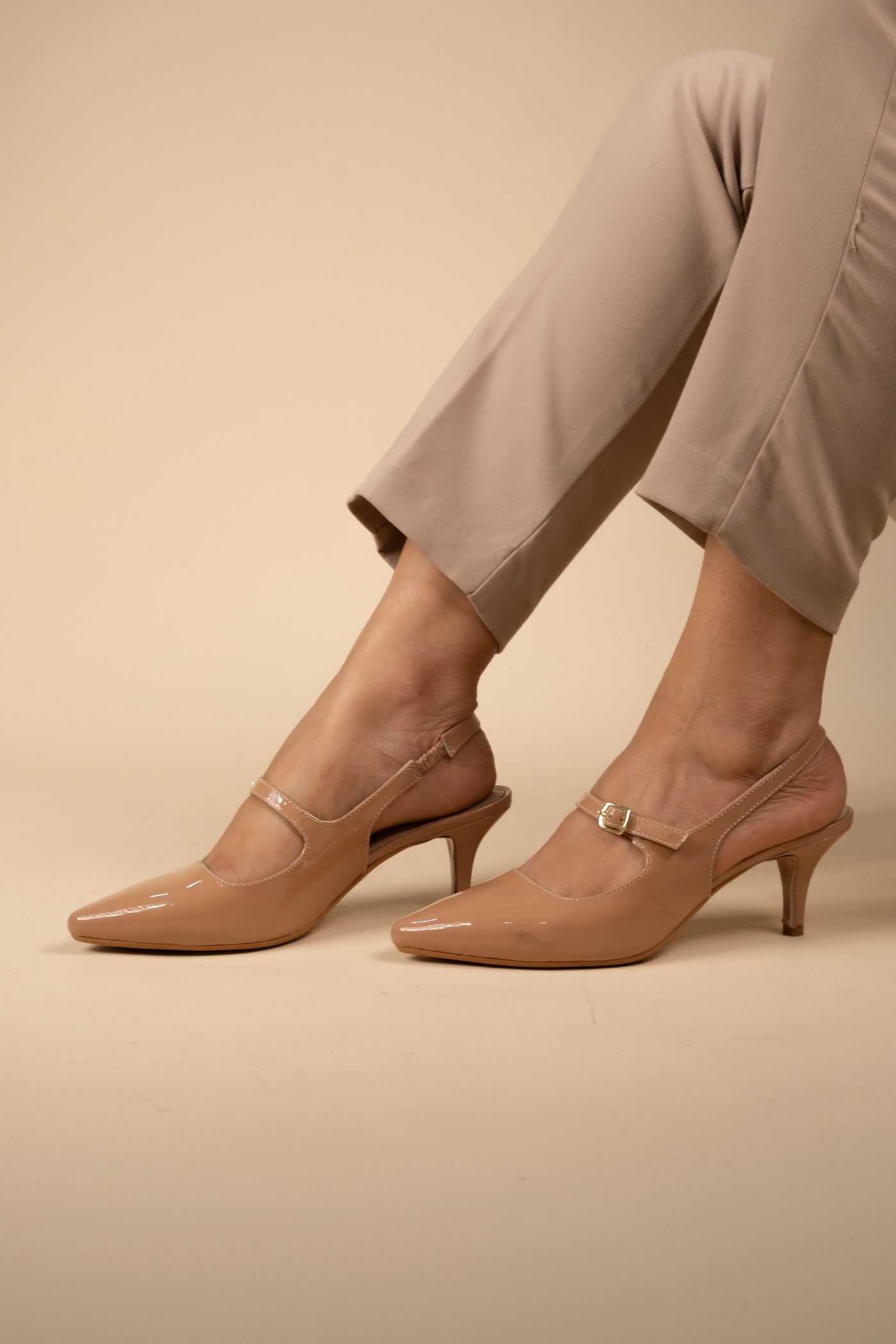 Briza Patent Leather Party Pumps