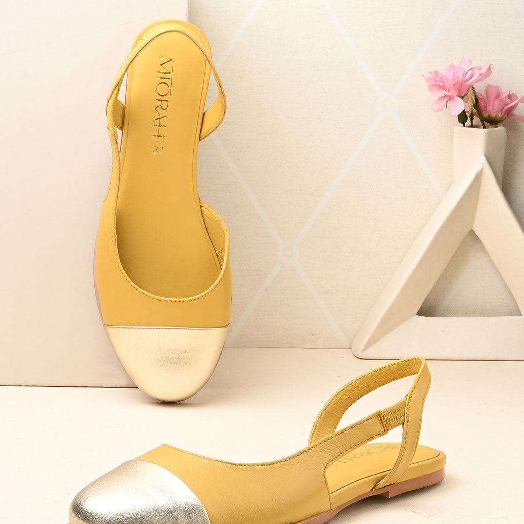 Lush Leather Strappy Flats