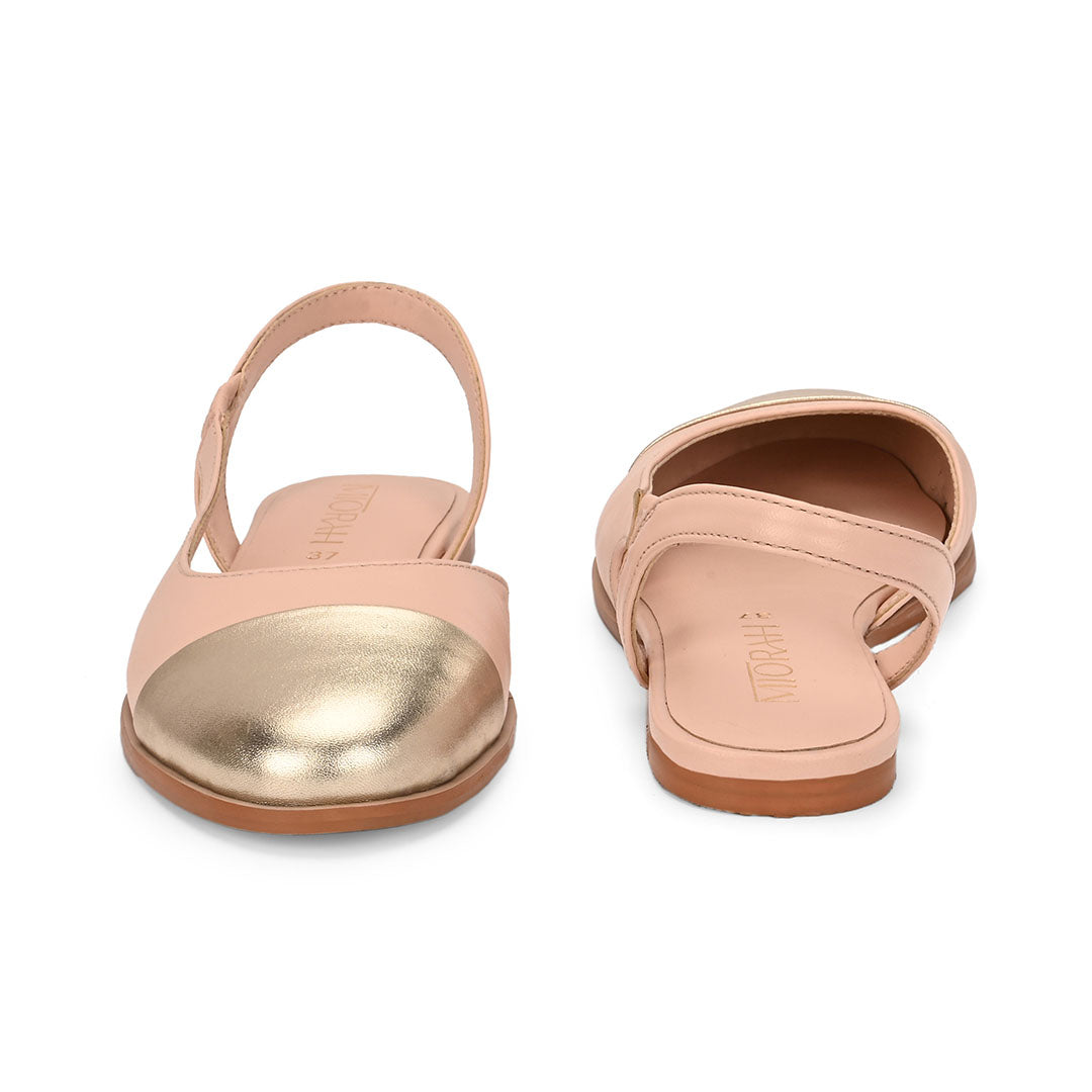 Lush Leather Strappy Flats