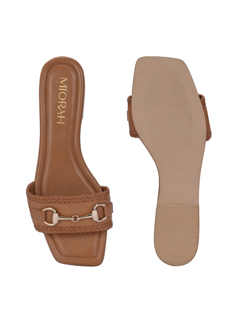Zen Leather Comfort Flats