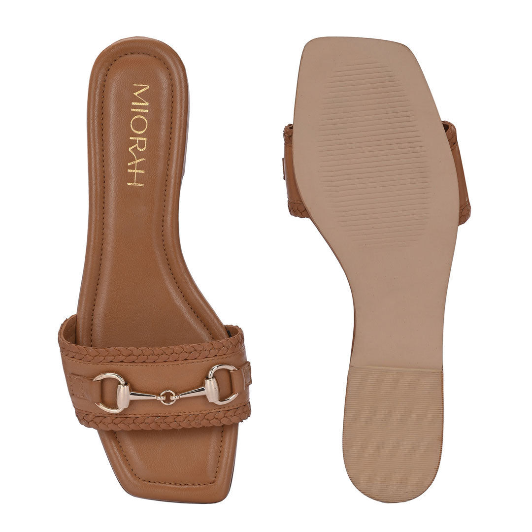 Zen Leather Comfort Flats
