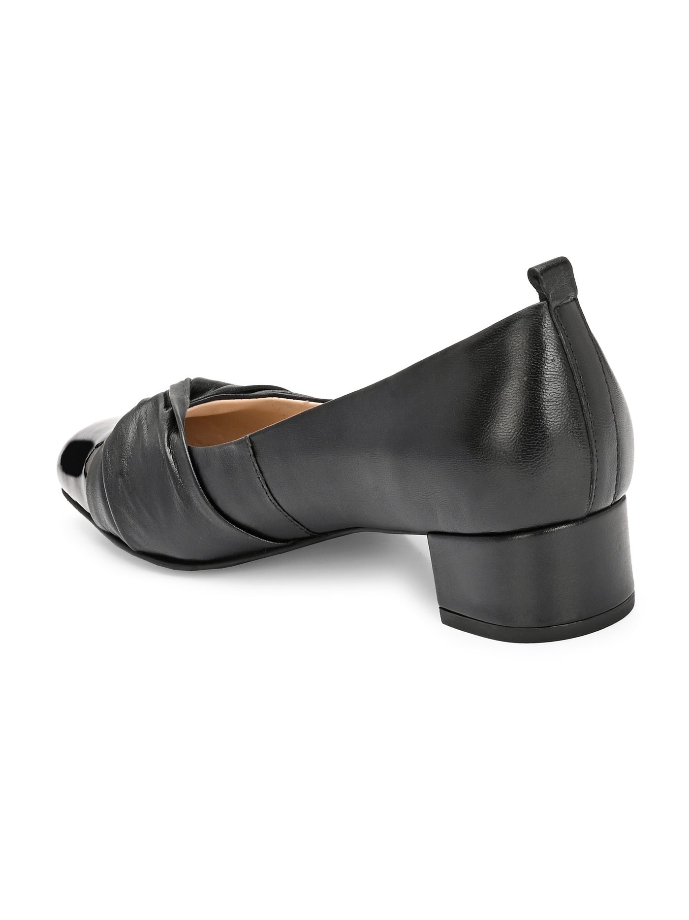Zyra Leather Comfort Heels