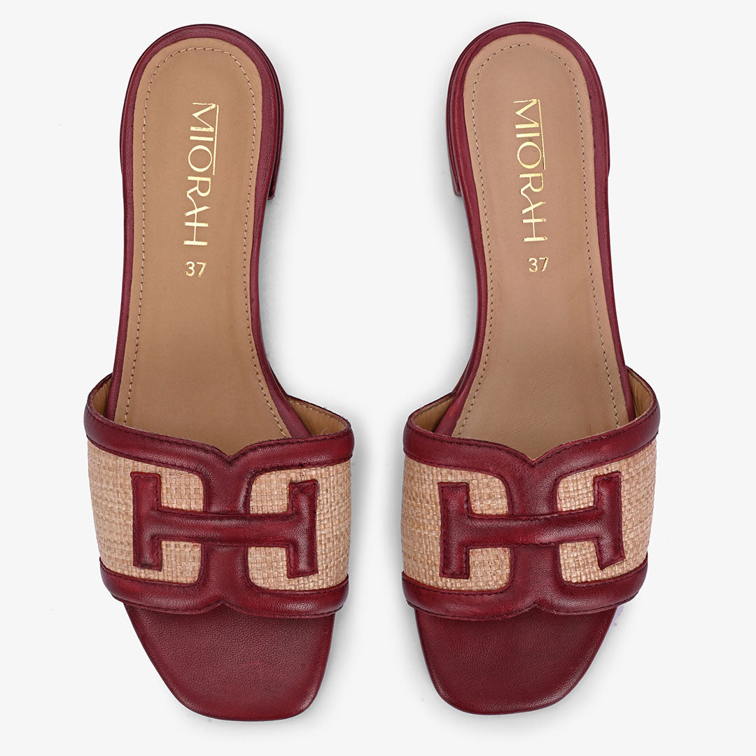 Kiara Leather Comfort Flats
