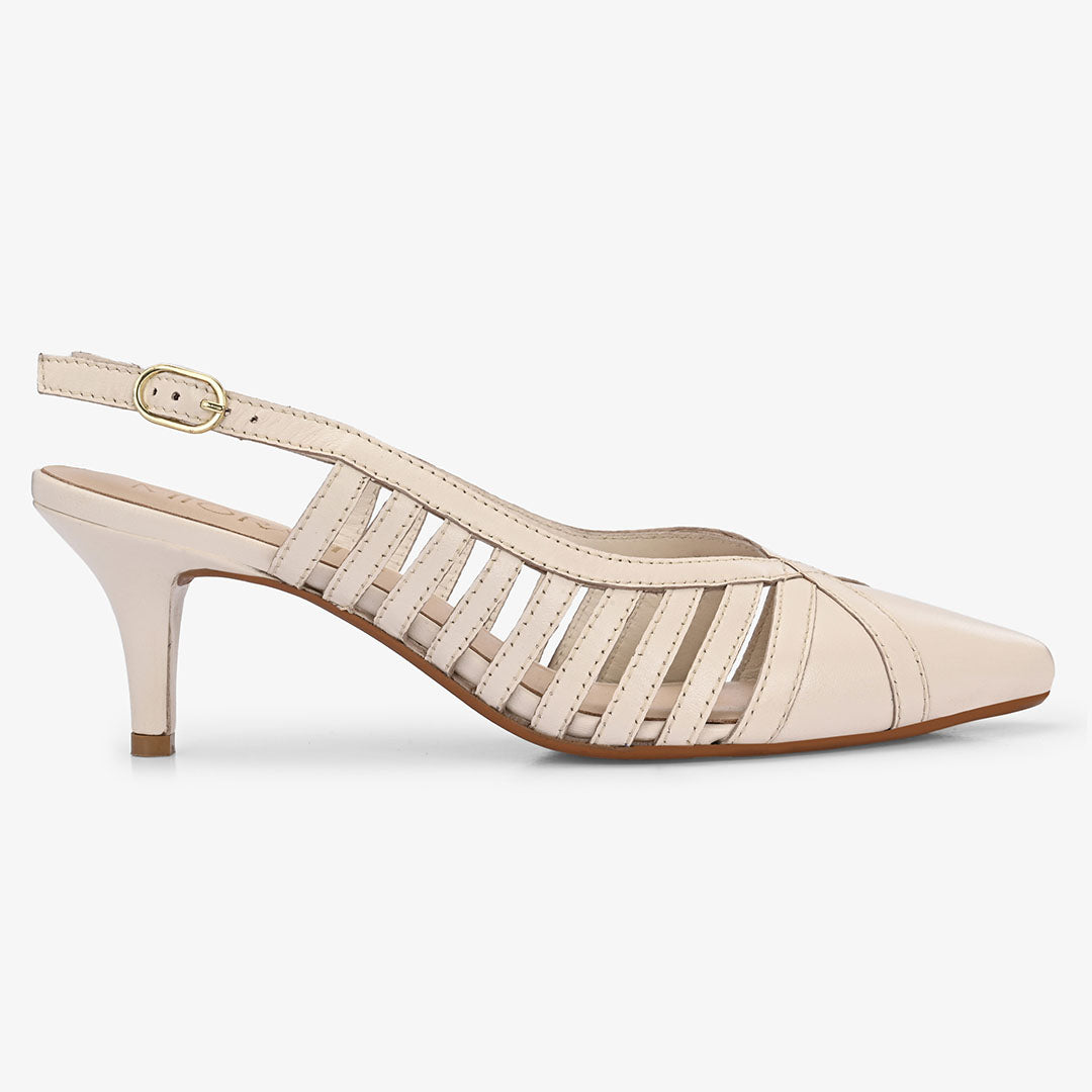 Lexa leather Strappy Heels