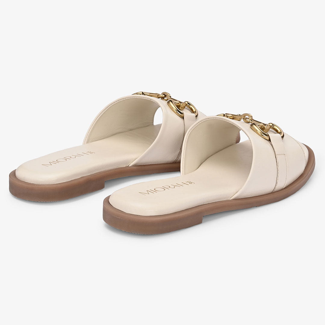 Flutter Leather Comfort Flats