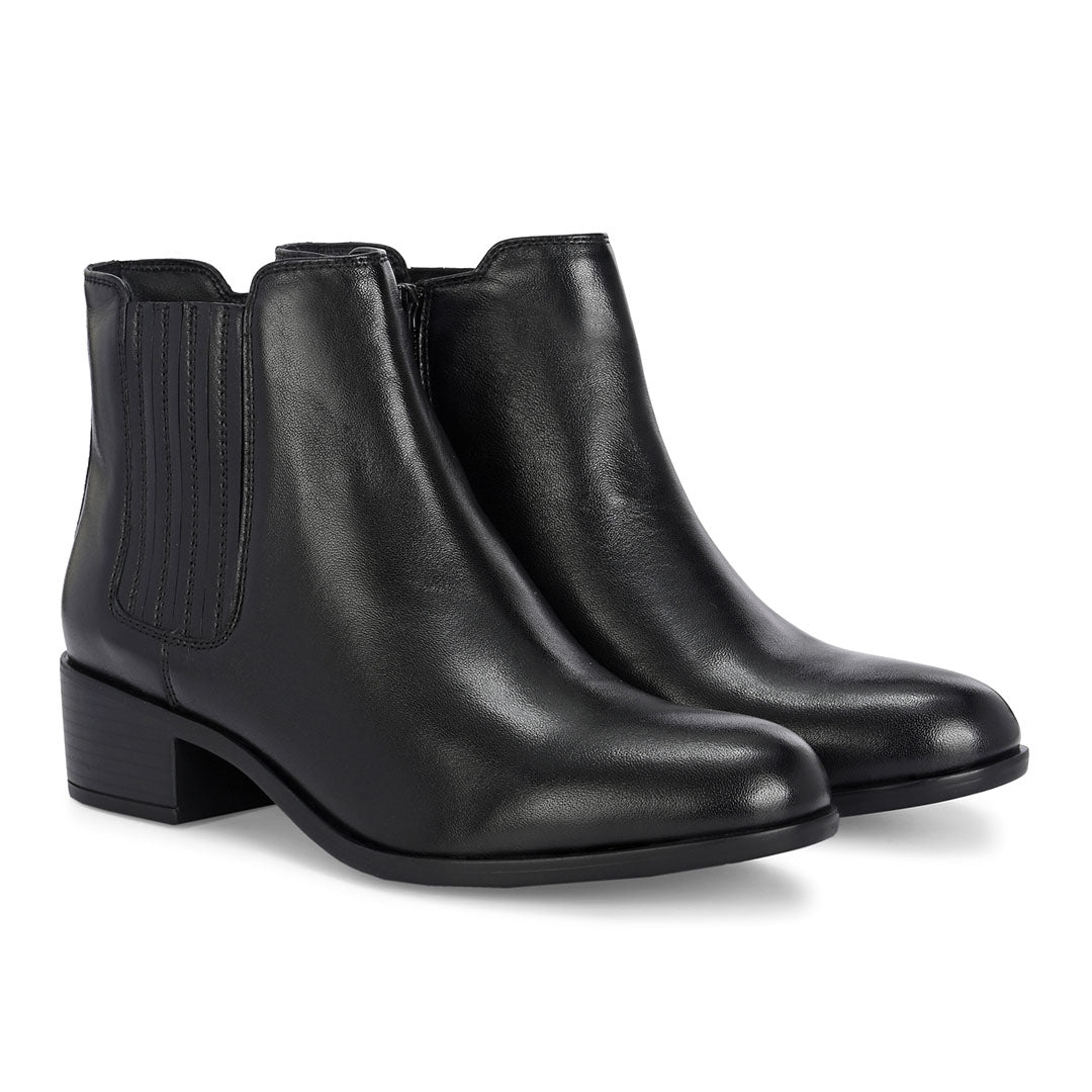 Viva Leather Ankle Boots
