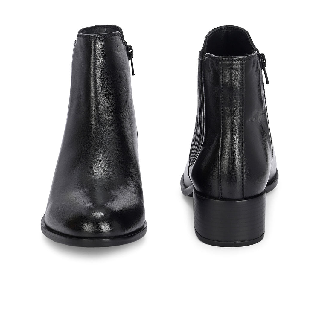 Viva Leather Ankle Boots