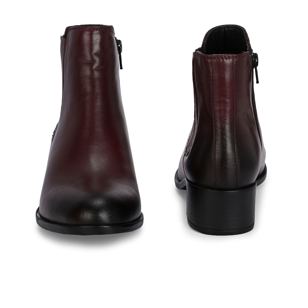 Viva Leather Ankle Boots