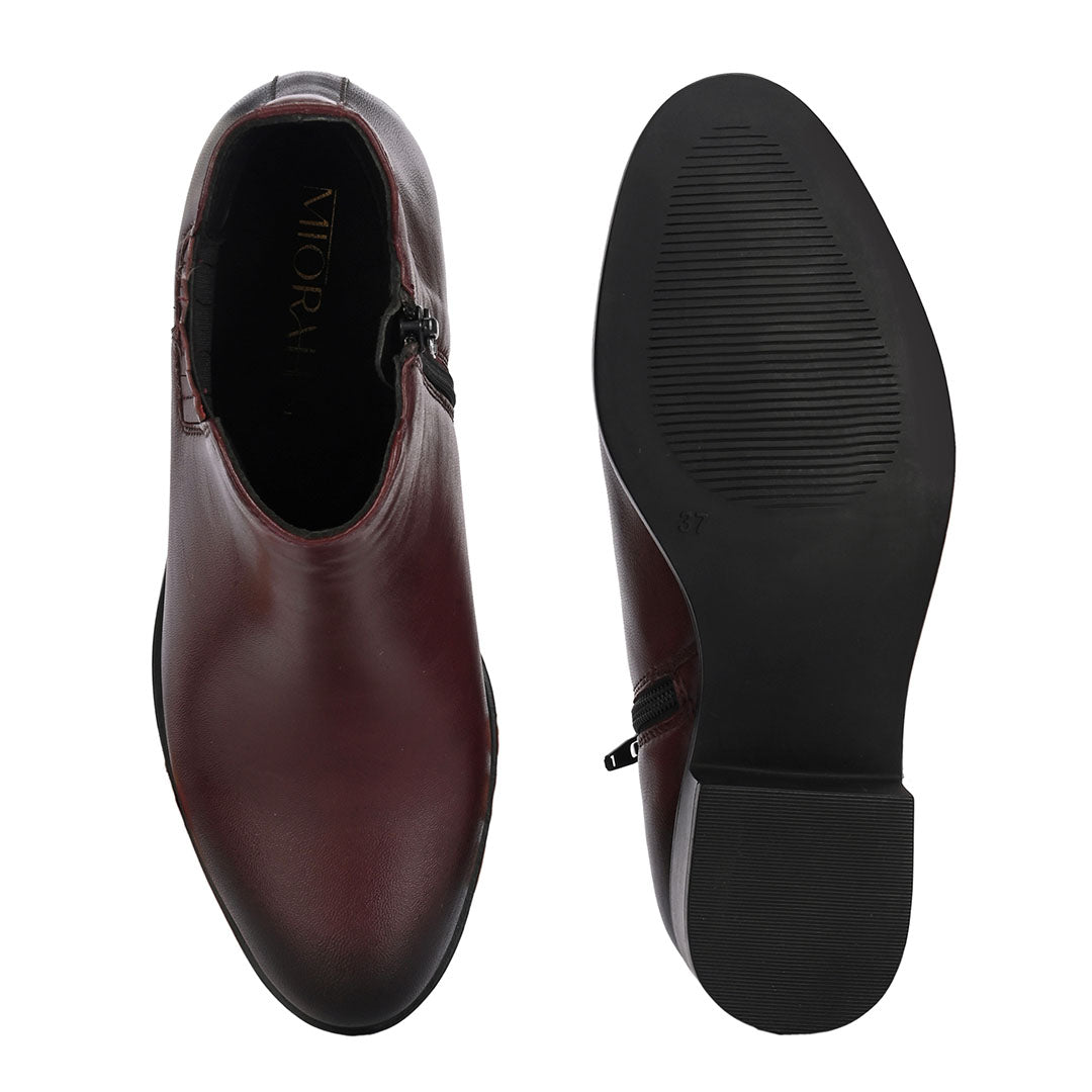 Viva Leather Ankle Boots