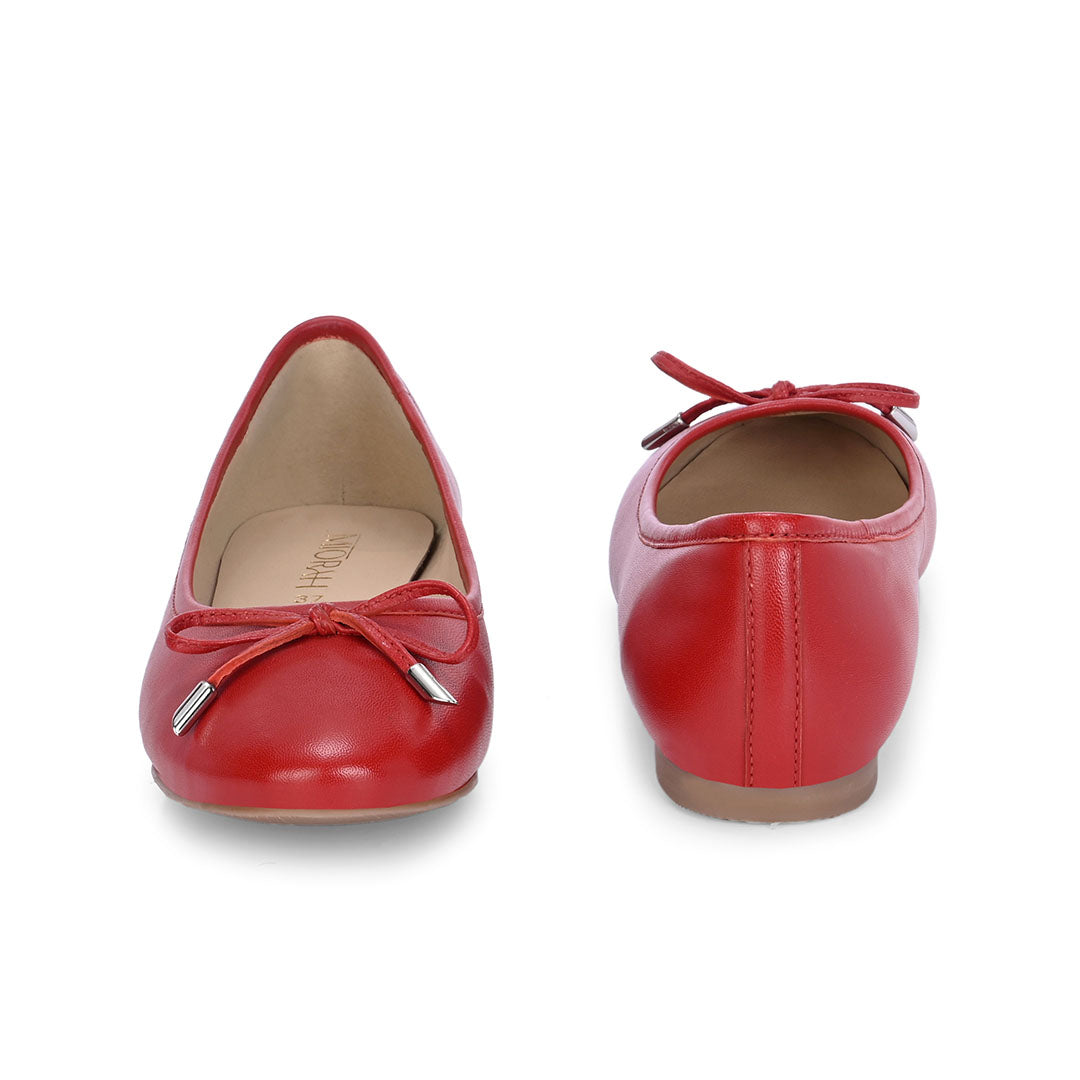 Classic Leather Bow ballerinas