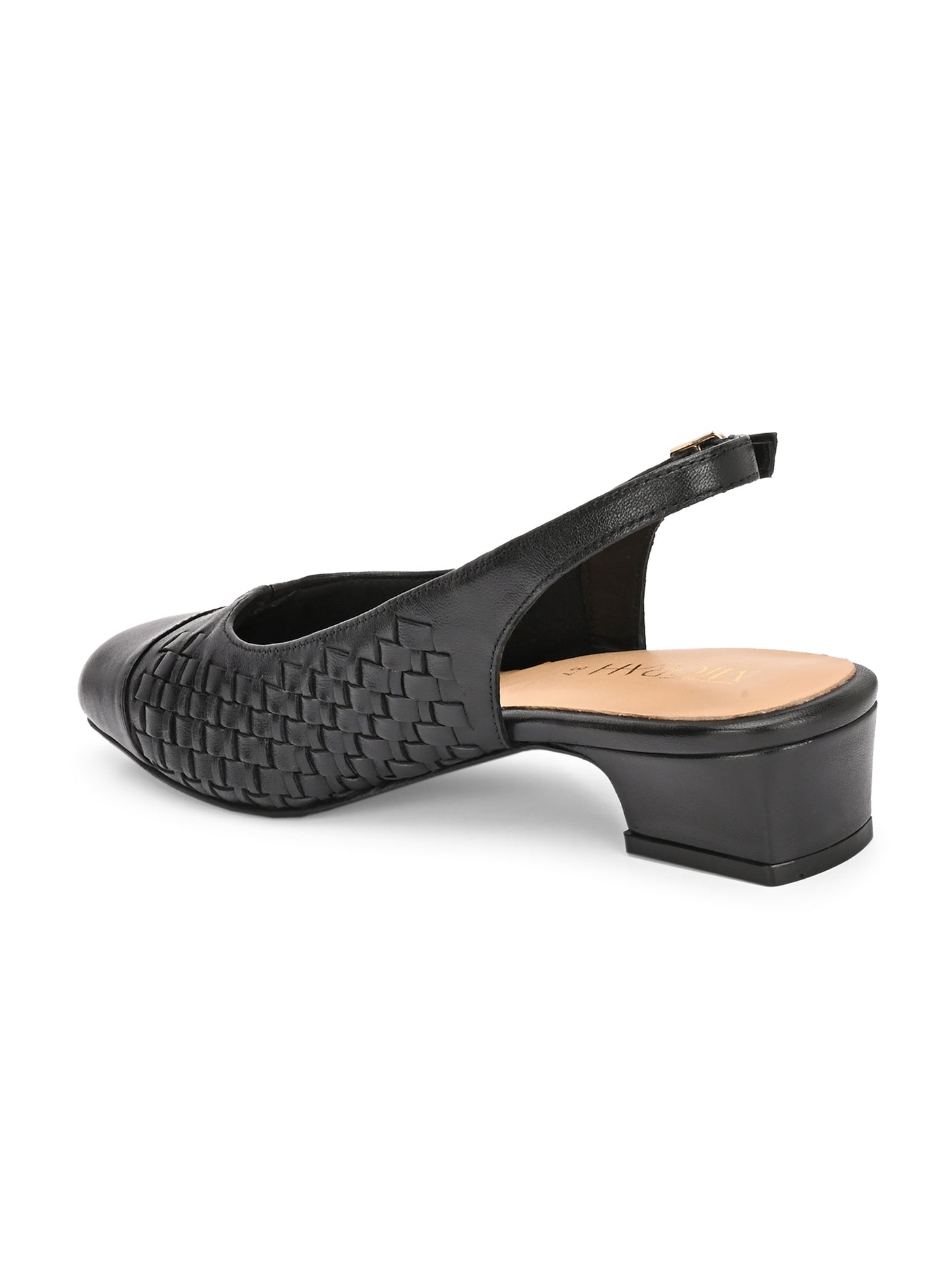 Darcy Leather Comfort Heels