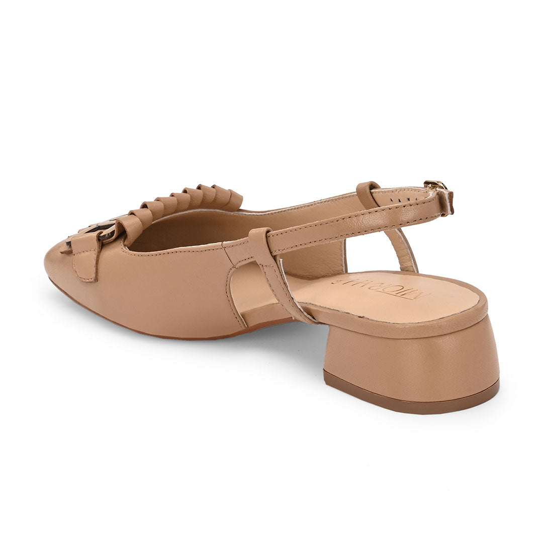 Astra Leather Block Heels