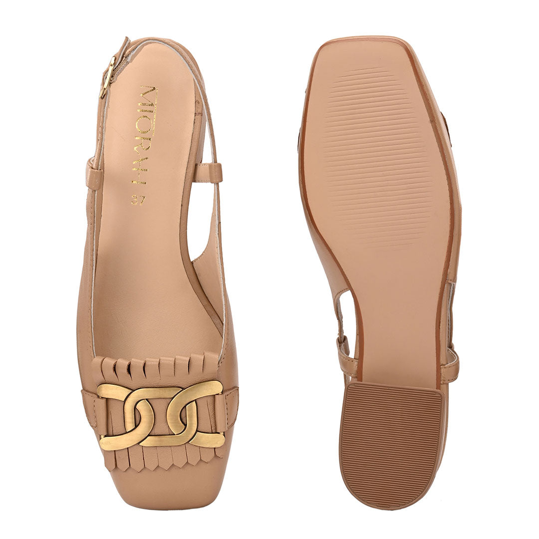 Astra Leather Block Heels
