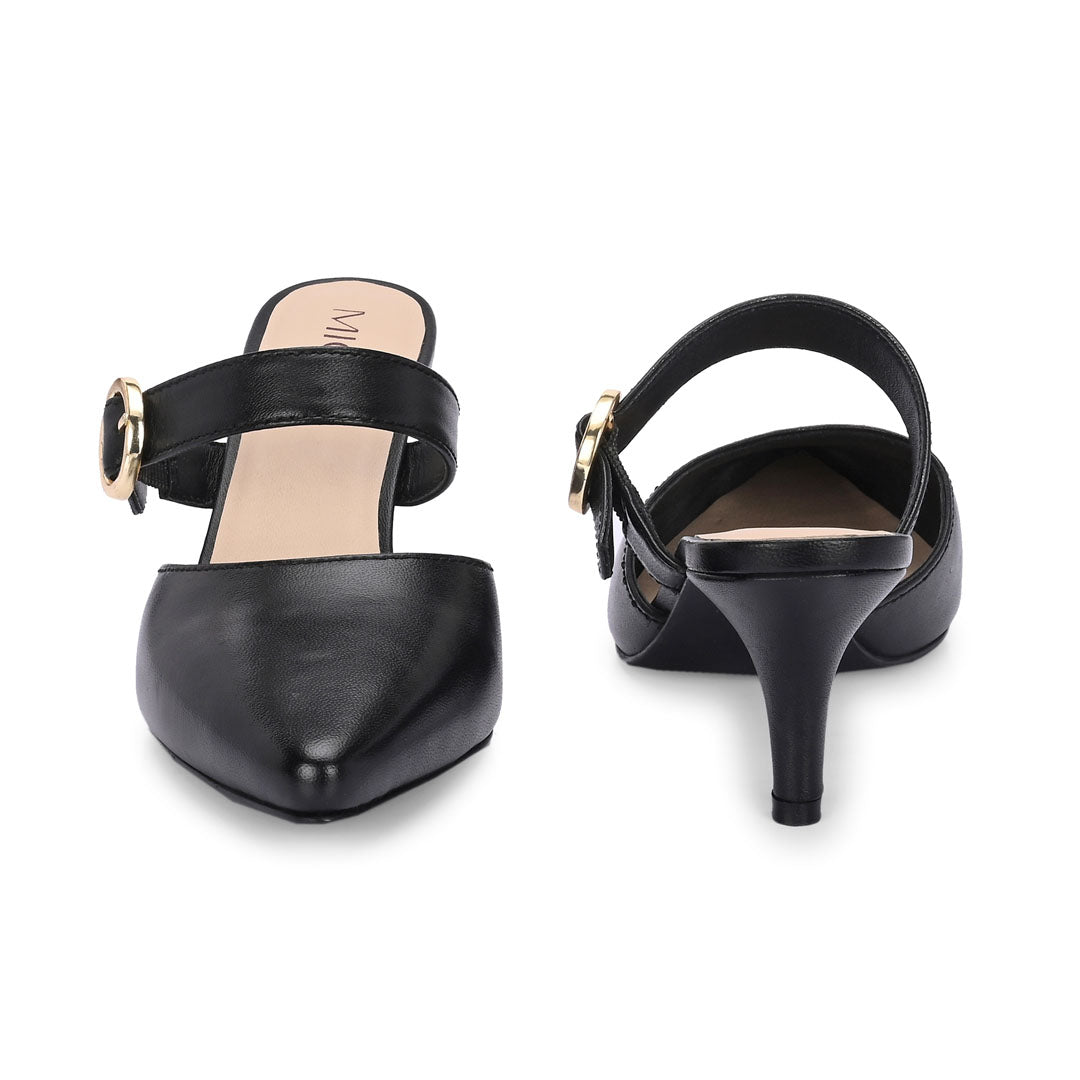 Enchant Leather Party Pumps