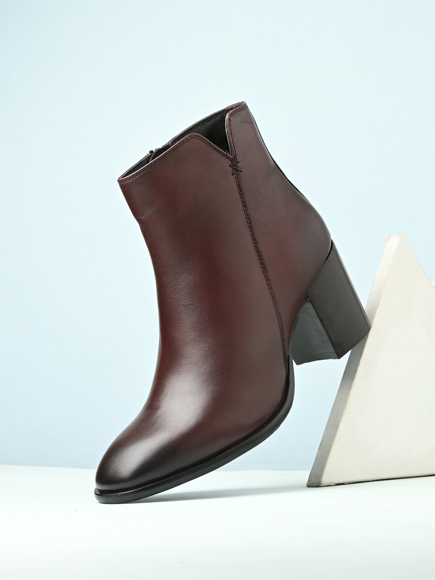 Luna Leather Ankle Boots