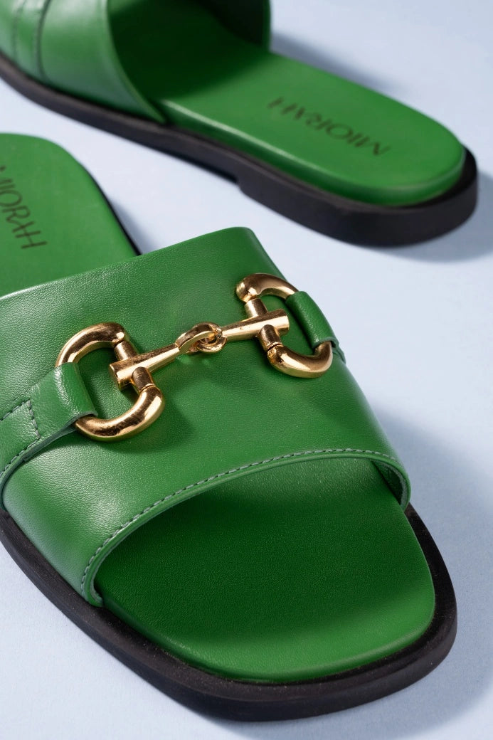 Flutter leather Comfort Flats