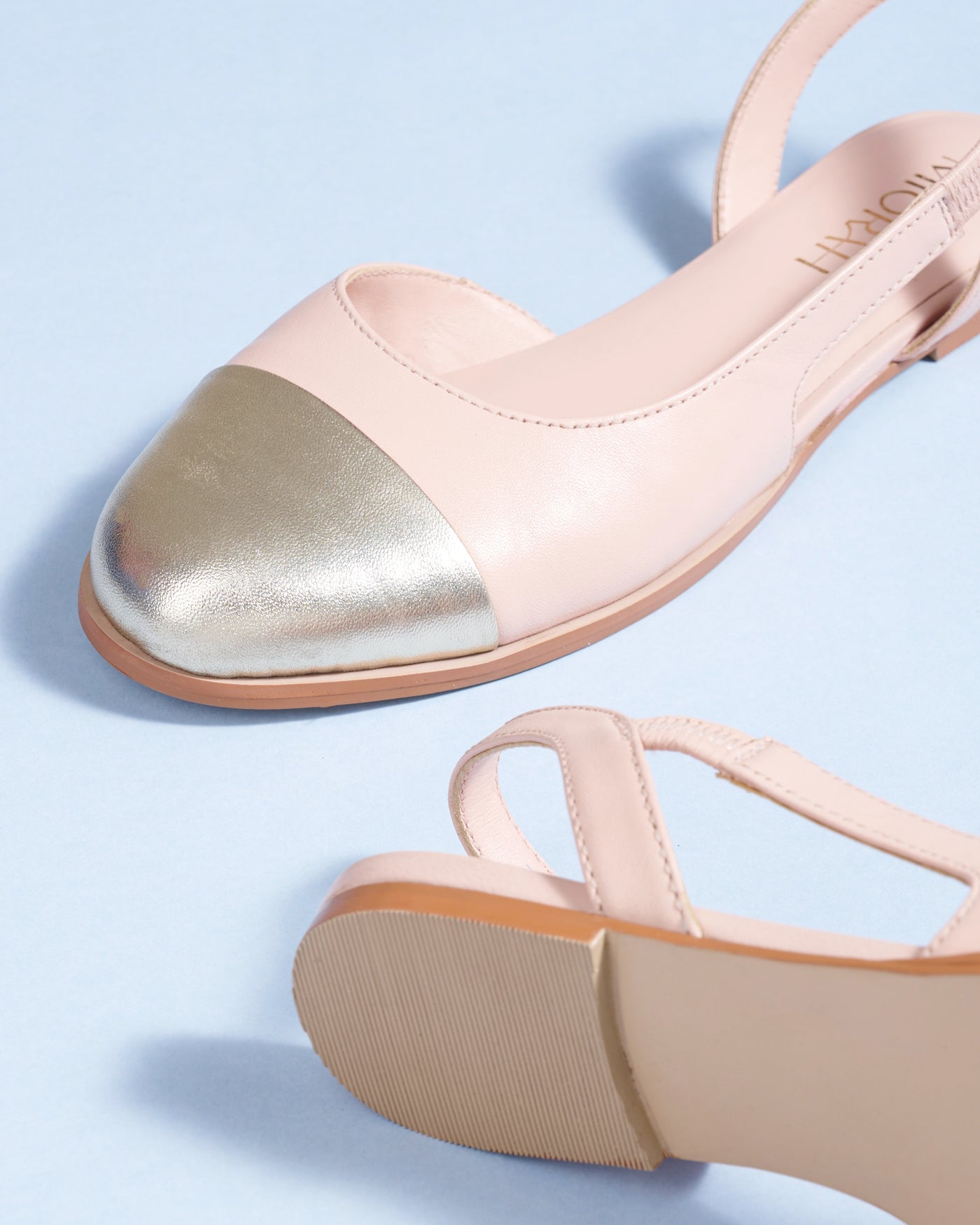 Lush Leather Strappy Flats
