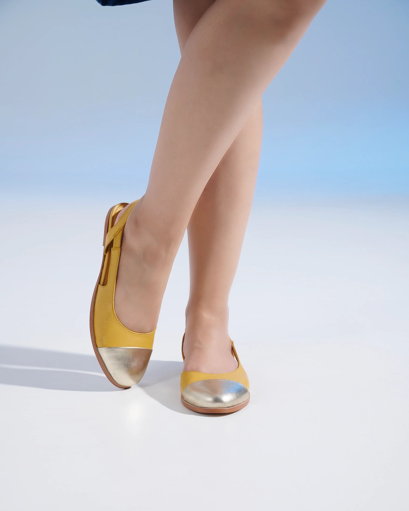 Lush Leather Strappy Flats