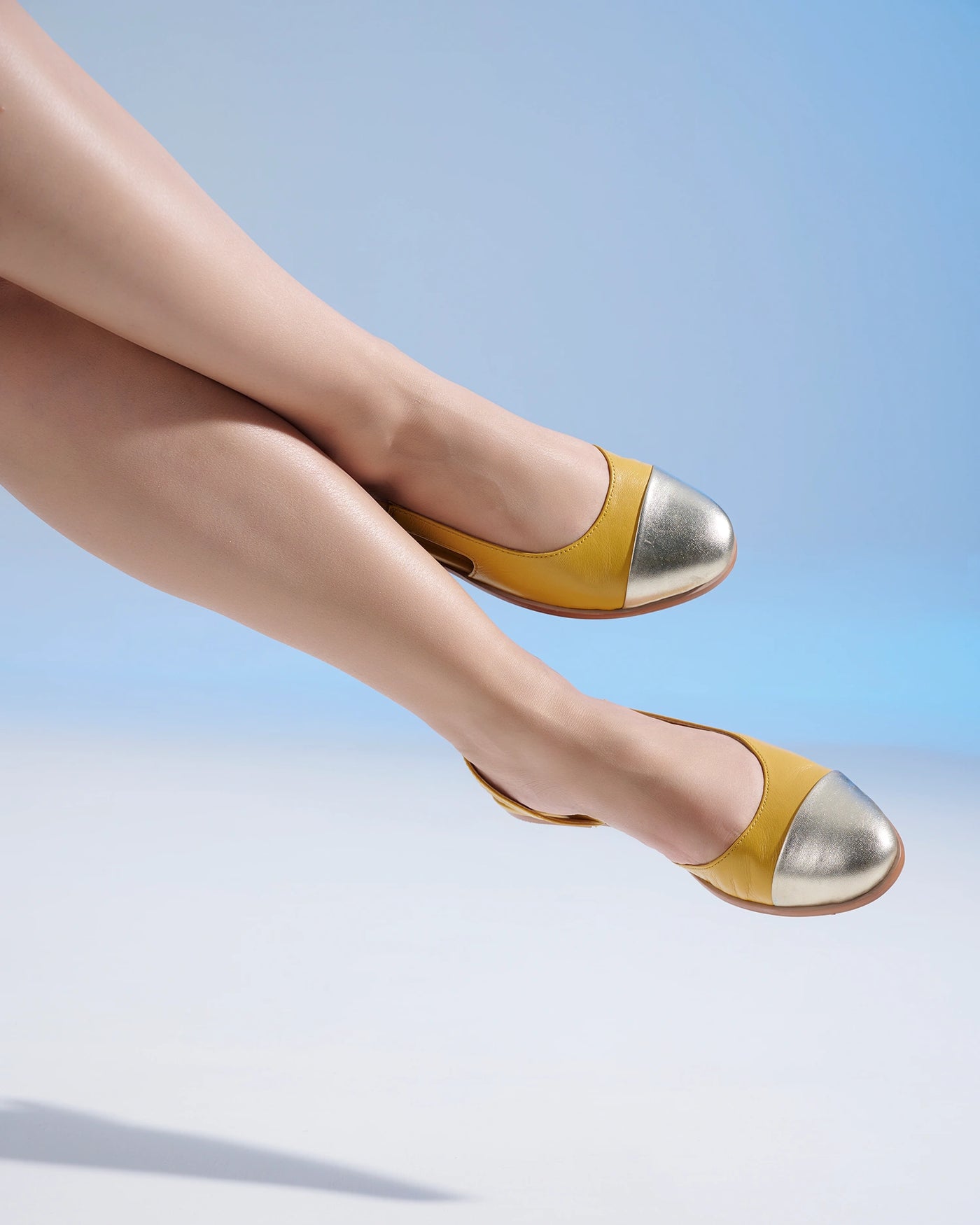 Lush Leather Strappy Flats