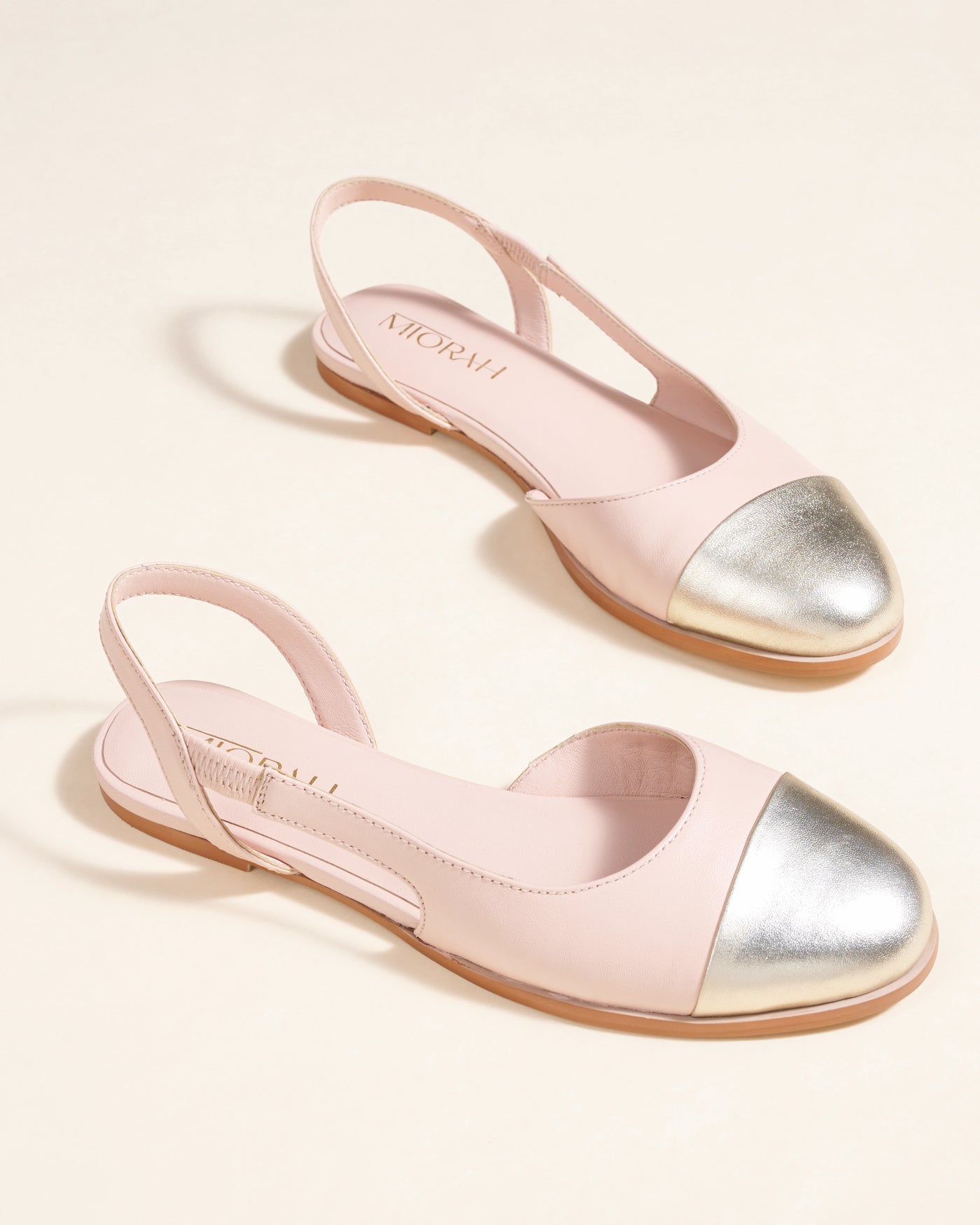 Lush Leather Strappy Flats