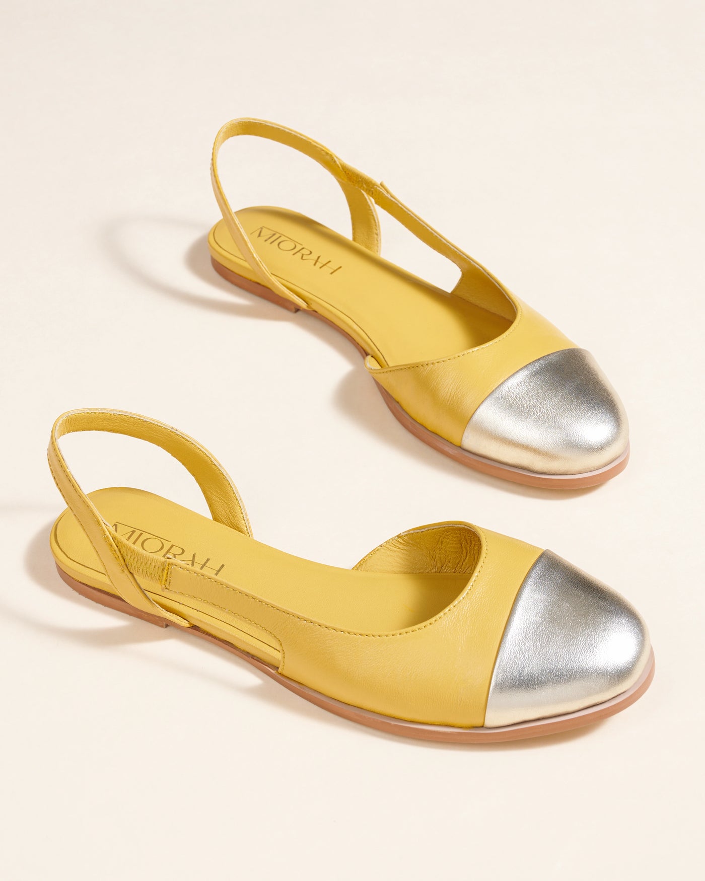 Lush Leather Strappy Flats