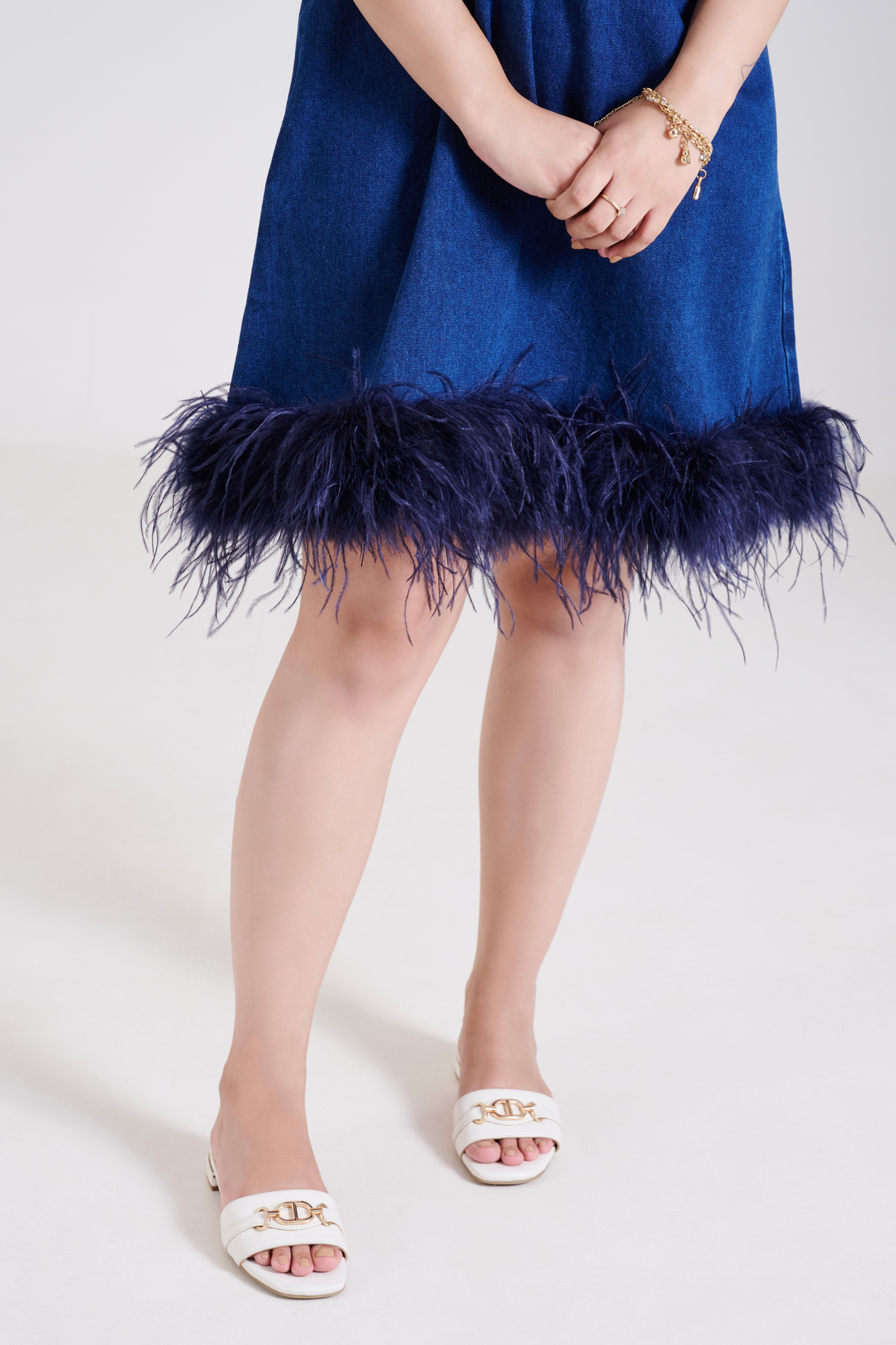 Riva Embellished Leather Comfort Flats