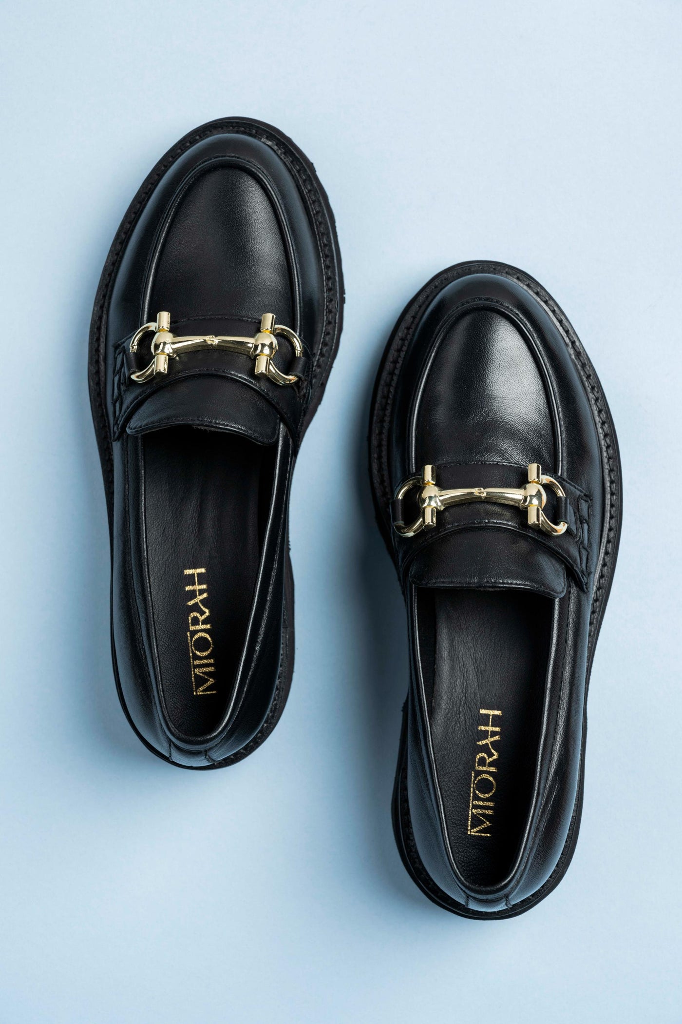 Pioneer Leather Platform Loafers