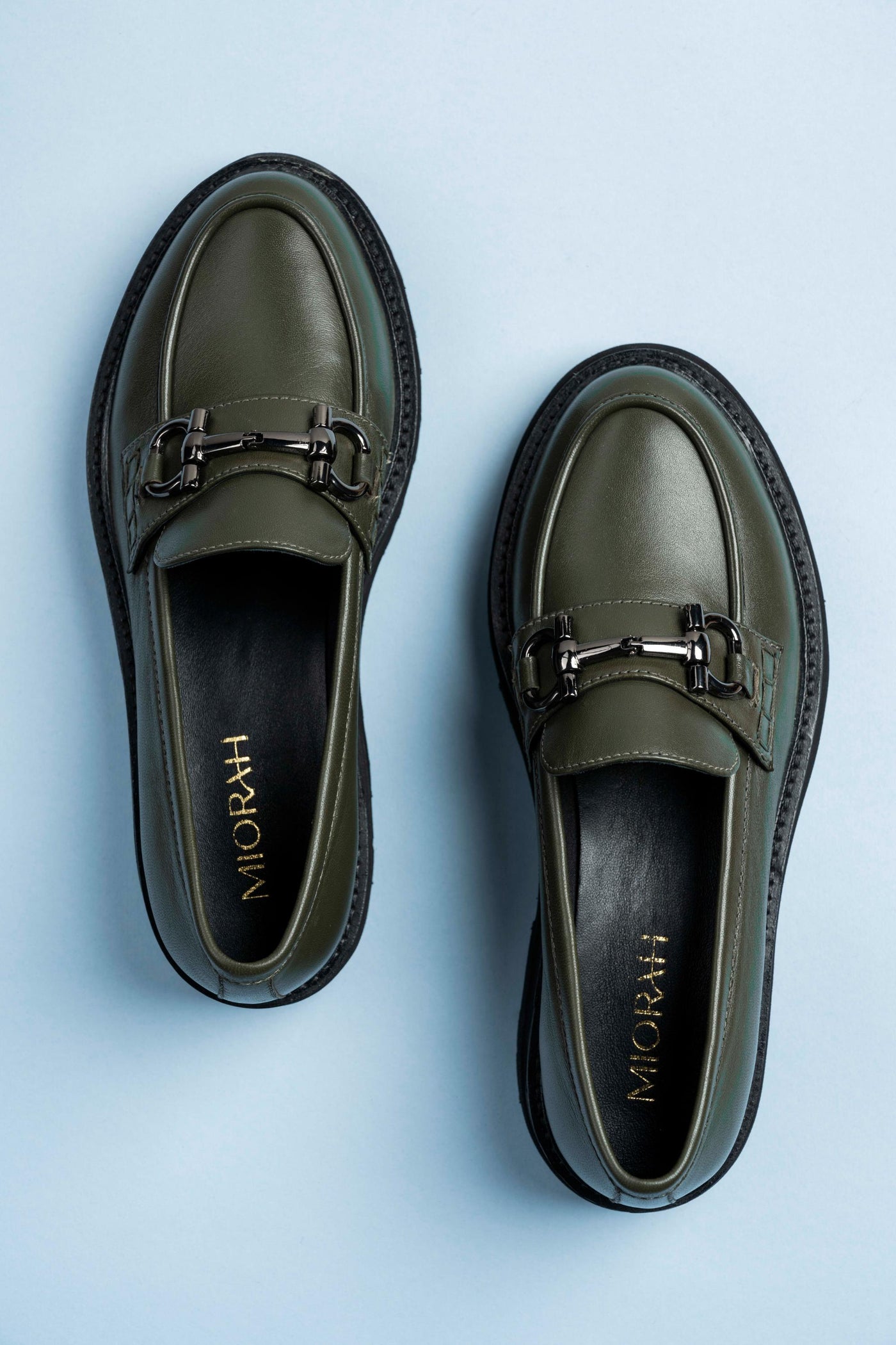 Pioneer Leather Platform Loafers