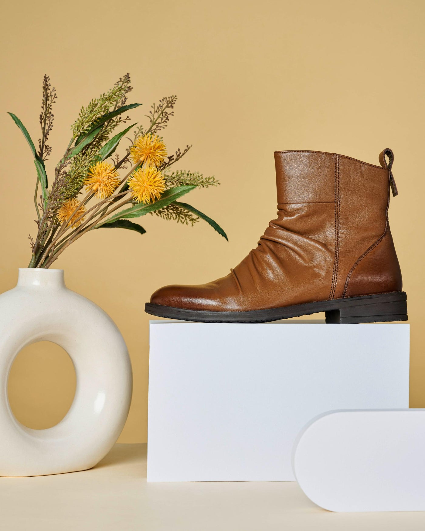 Storm Leather Ankle Comfort Boots