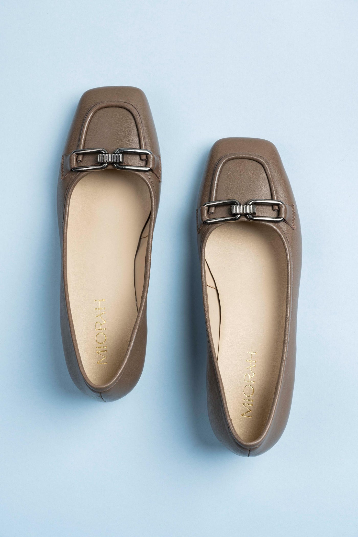 Mystic Leather Mid Block Heels