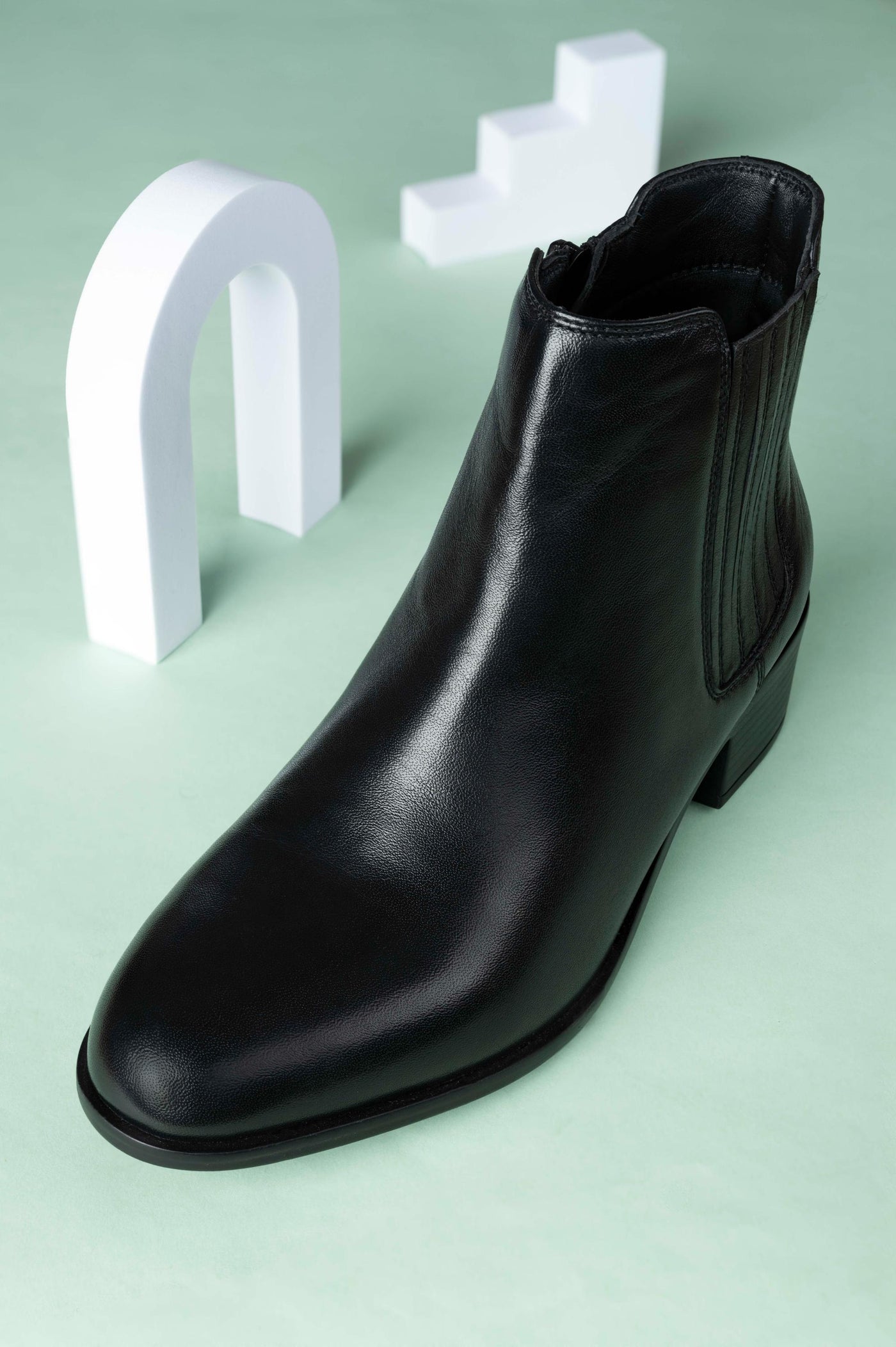 Viva Leather Ankle Boots