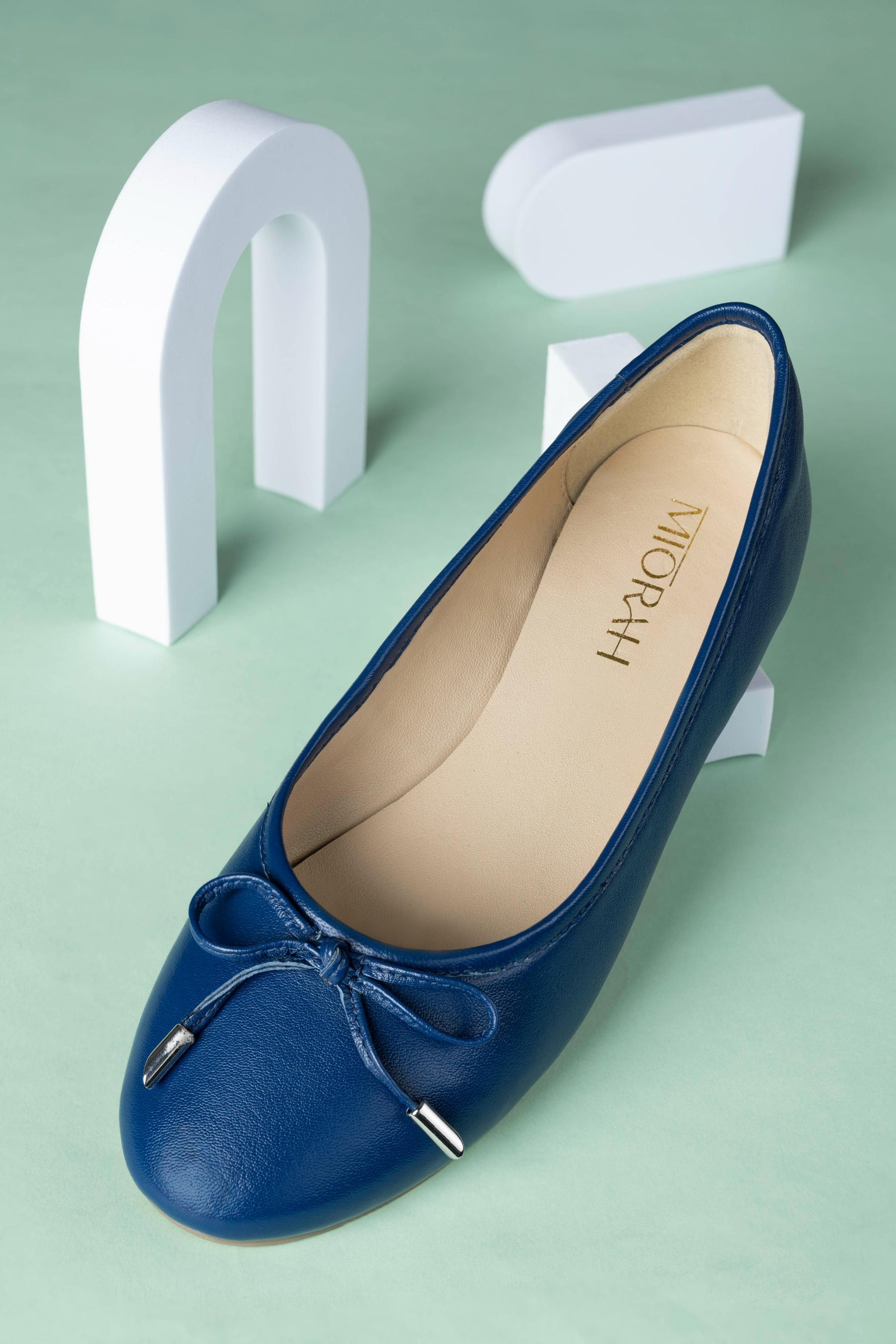 Classic Leather Bow ballerinas