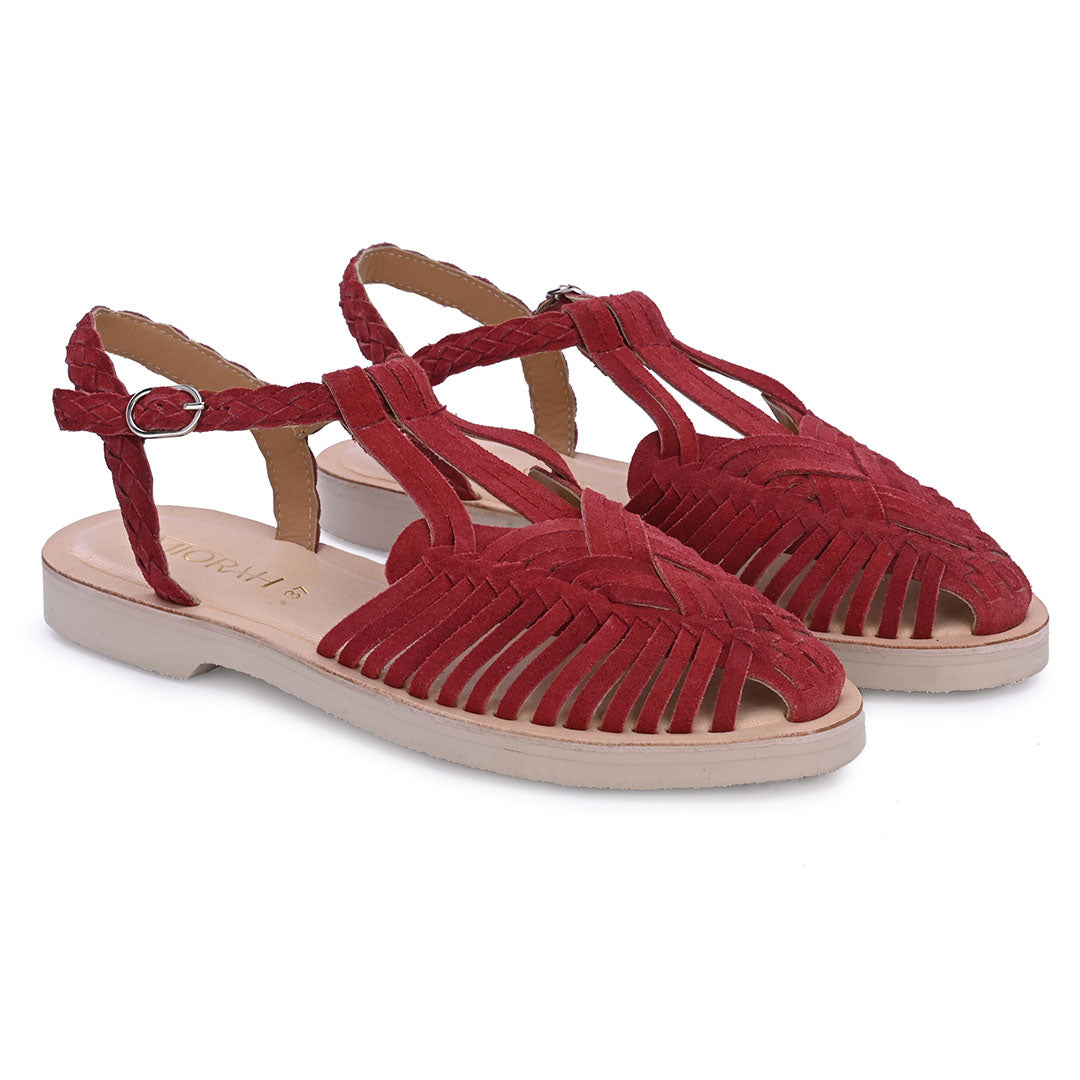 Italiana Huarache Woven Sandal